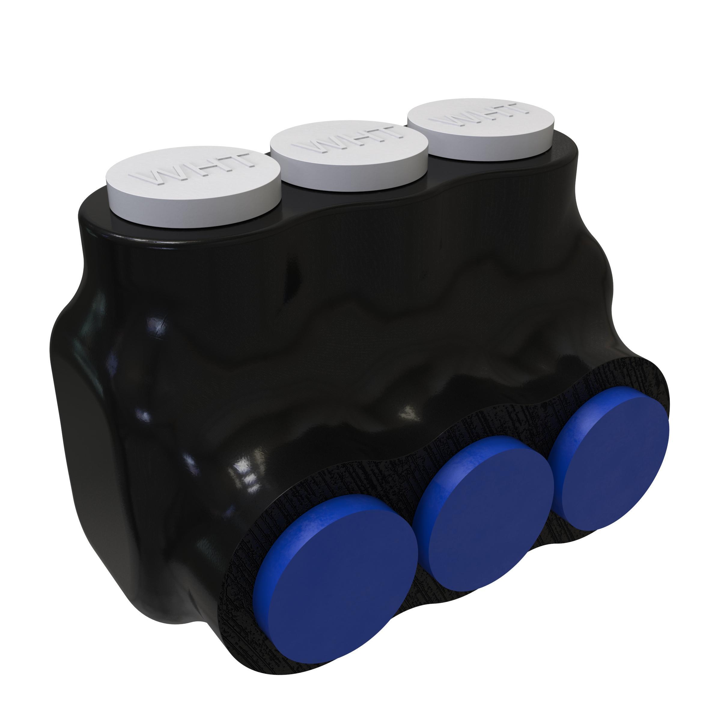 ILSCO® PBTI-3-1/0-F-WHT Mechanical Insulated Cable Taps