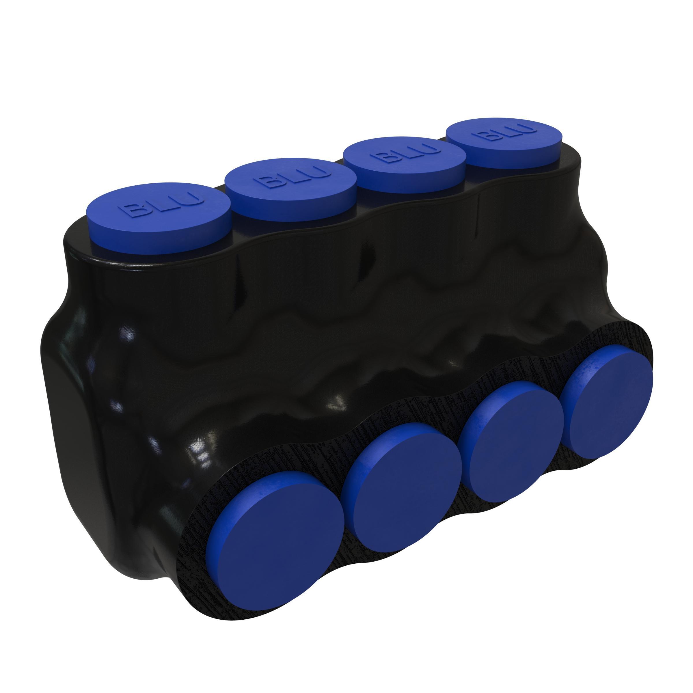ILSCO® PBTI-4-1/0-F-BLU Mechanical Insulated Cable Taps