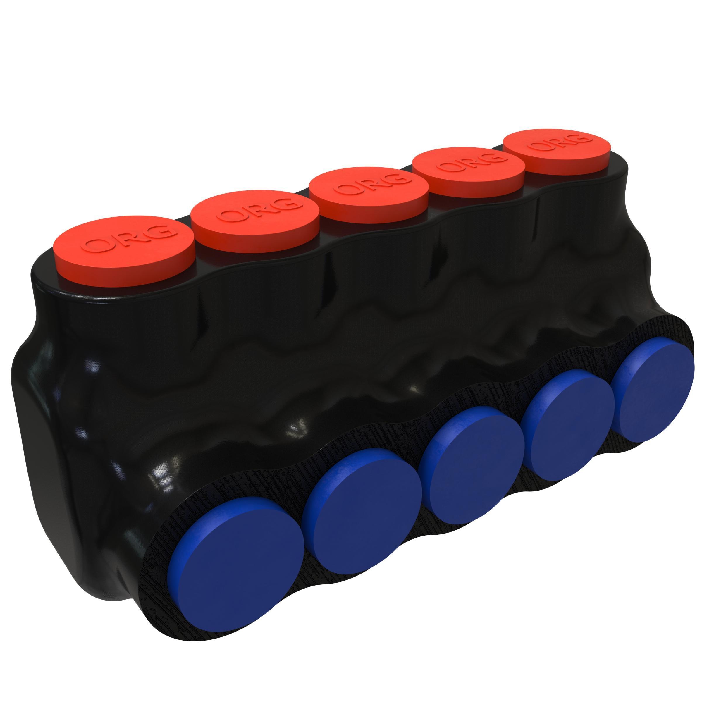 ILSCO® PBTI-5-1/0-F-ORG Mechanical Insulated Cable Taps