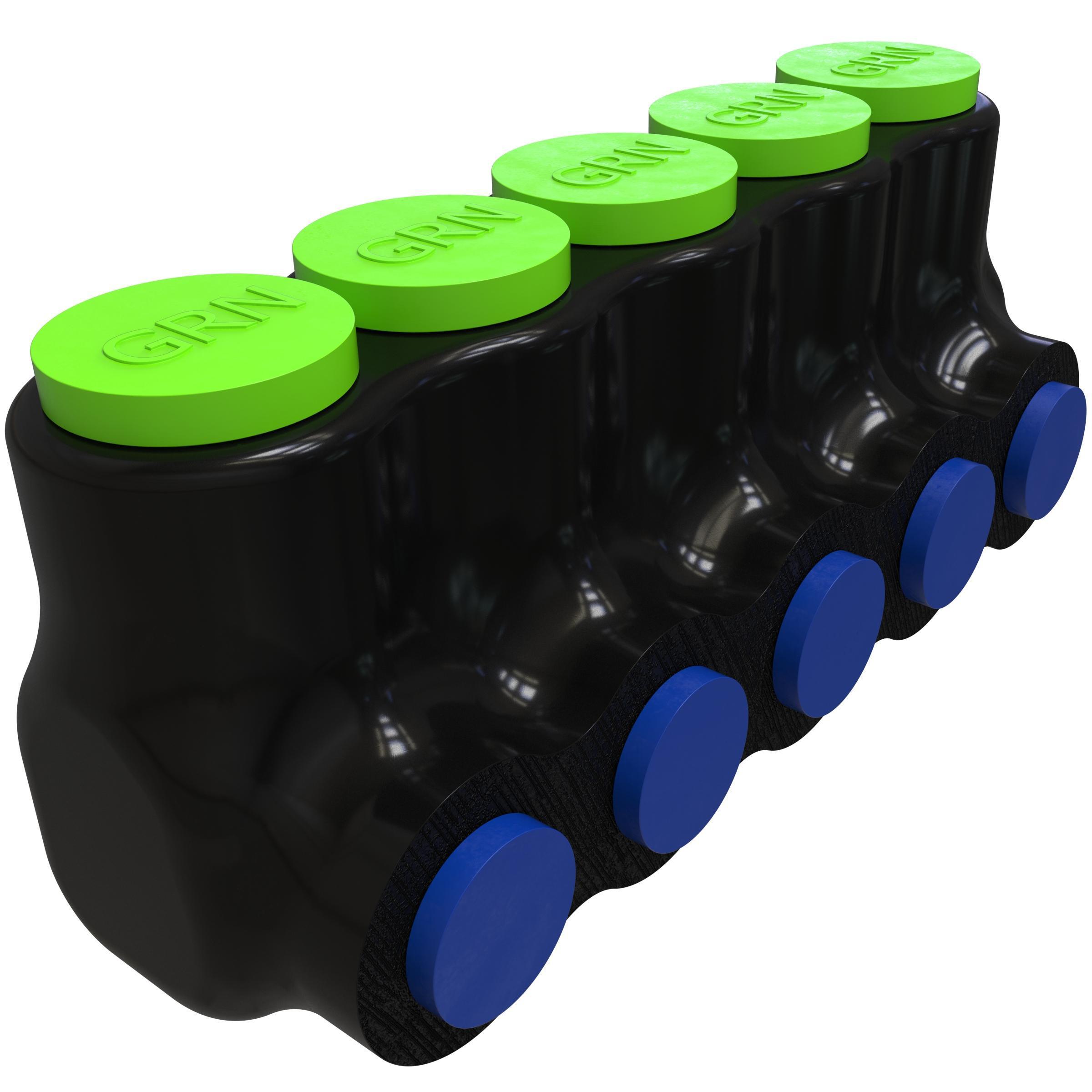 ILSCO® PBTI-5-4-F-GRN Mechanical Insulated Cable Taps