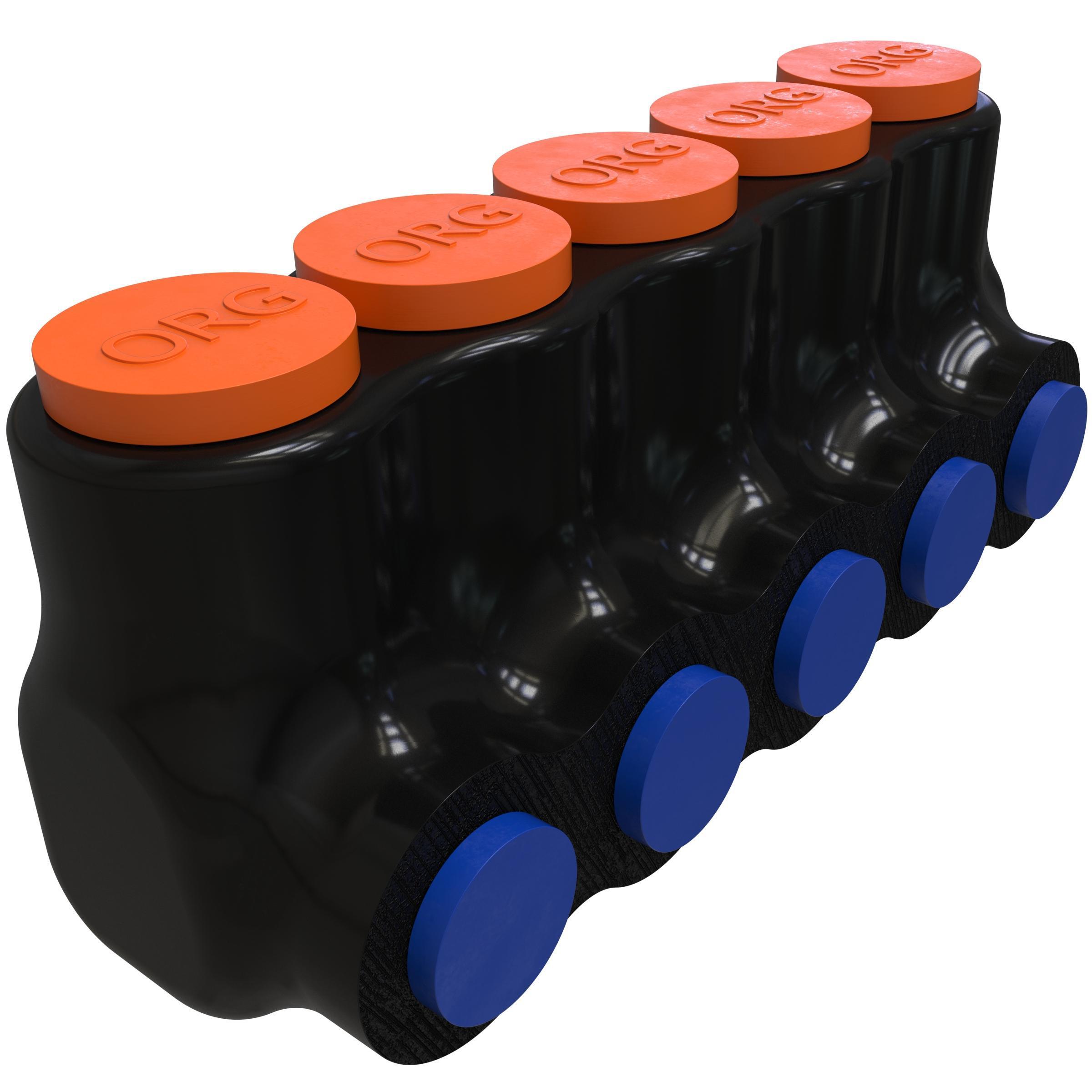 ILSCO® PBTI-5-4-F-ORG Mechanical Insulated Cable Taps