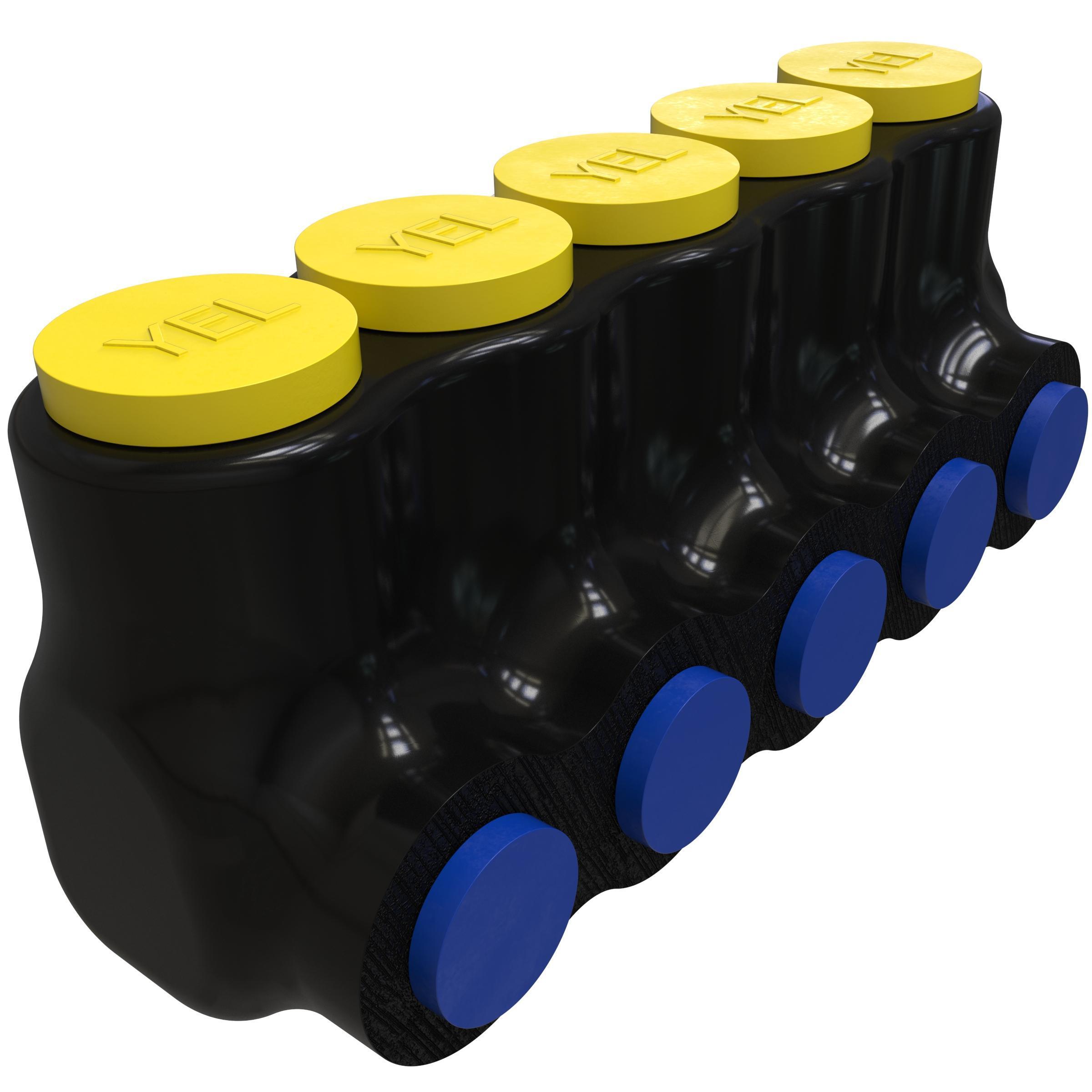 ILSCO® PBTI-5-4-F-YEL Mechanical Insulated Cable Taps