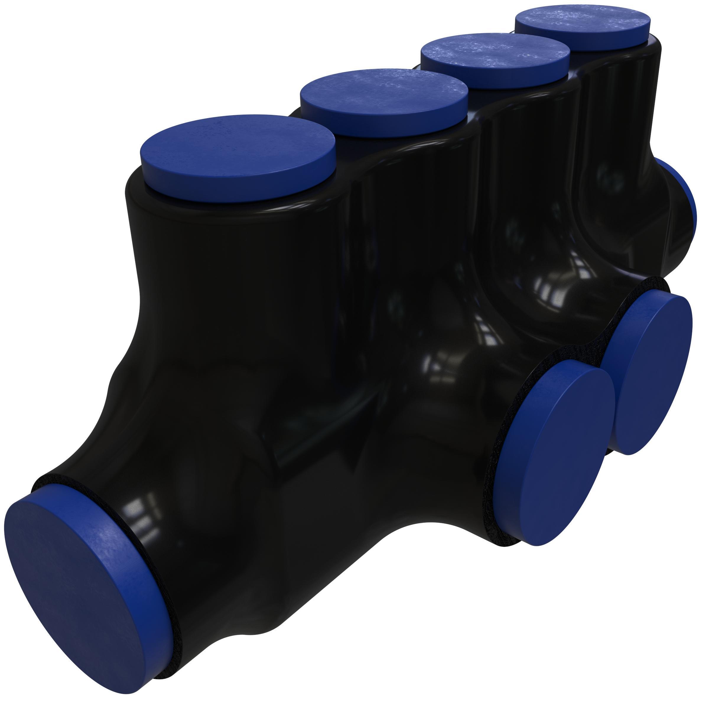 ILSCO® PBTT-4-500-F Mechanical Insulated Cable Taps