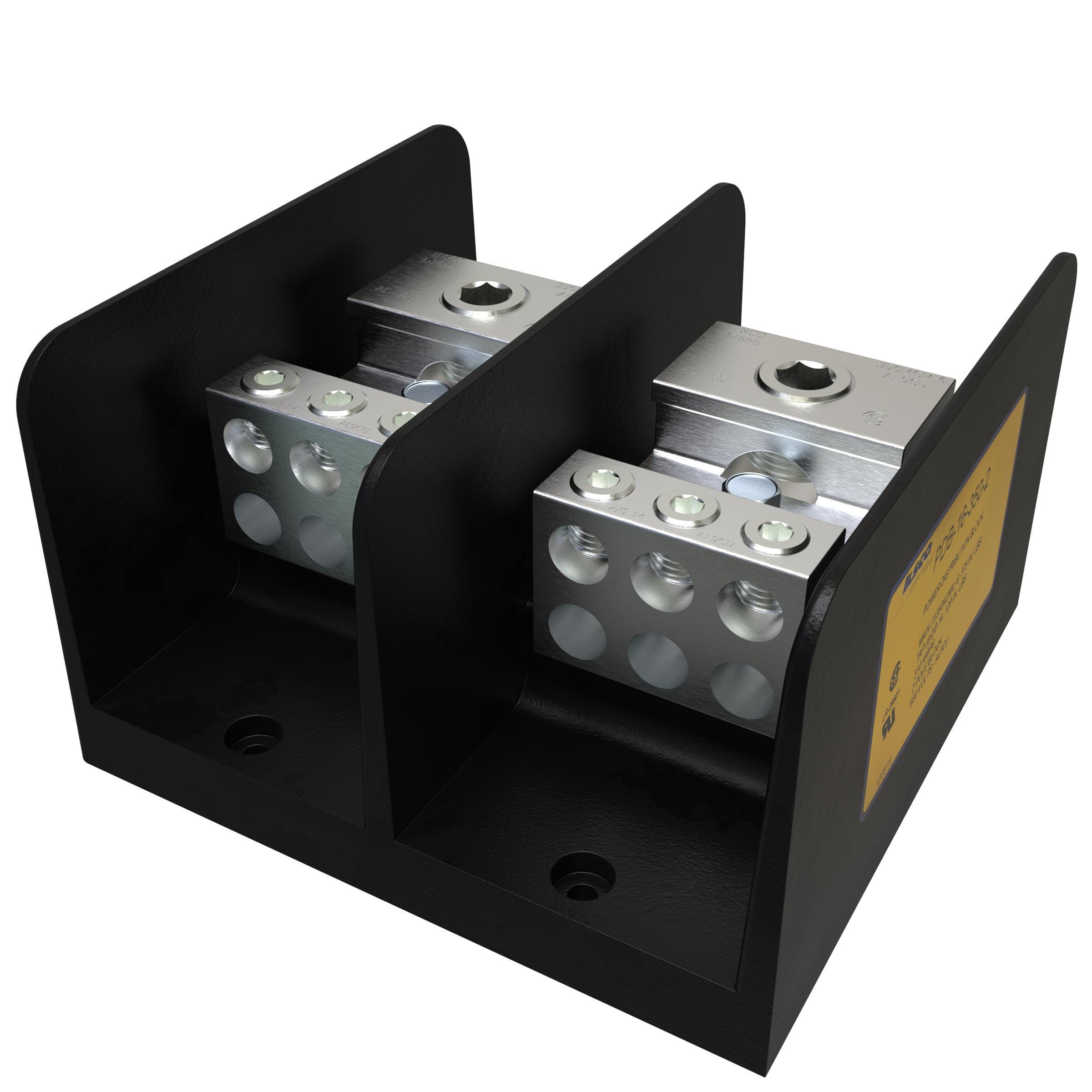 ILSCO® PDB-16-350-2 Multi-Pole Distribution Blocks