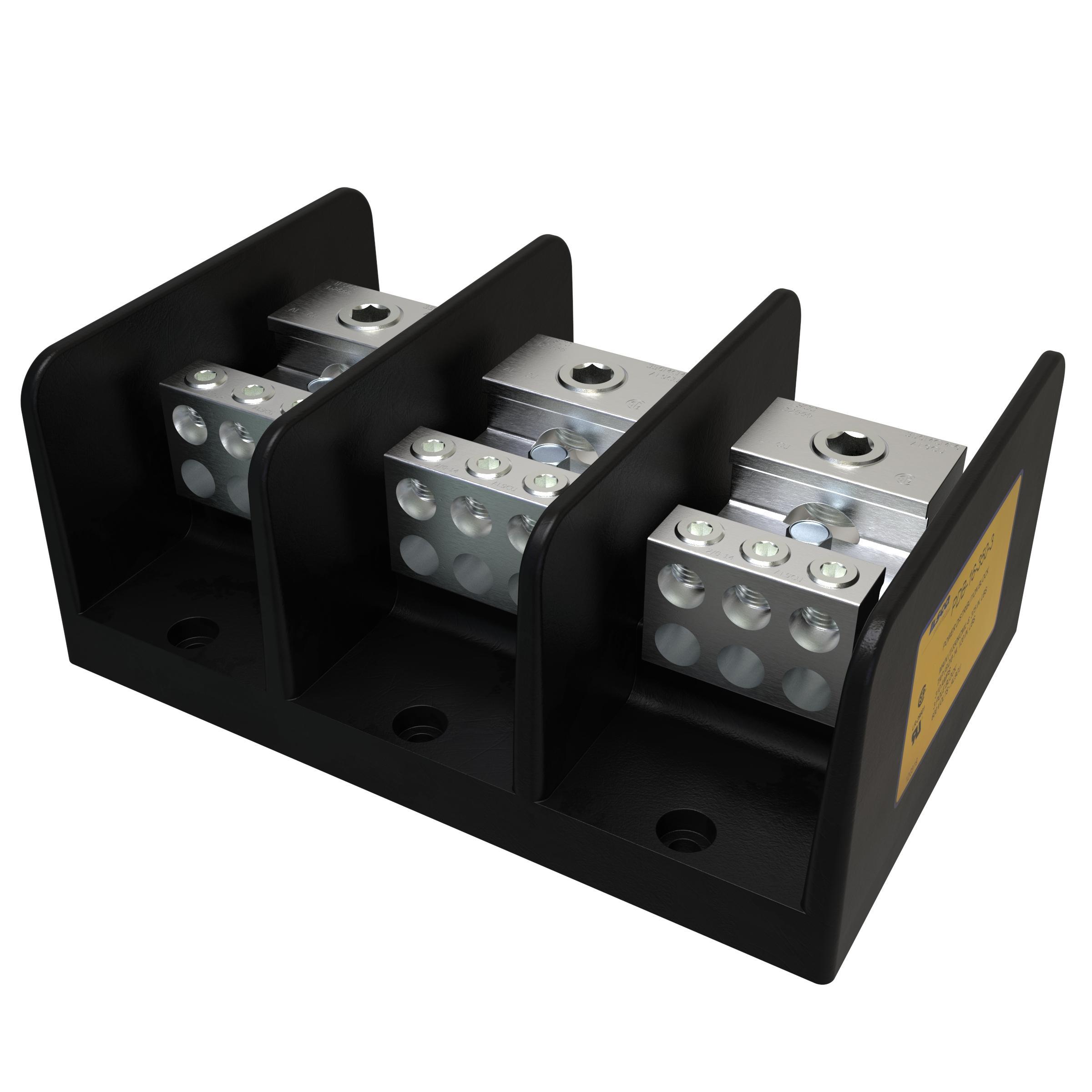 ILSCO® PDB-16-350-3 Multi-Pole Distribution Blocks