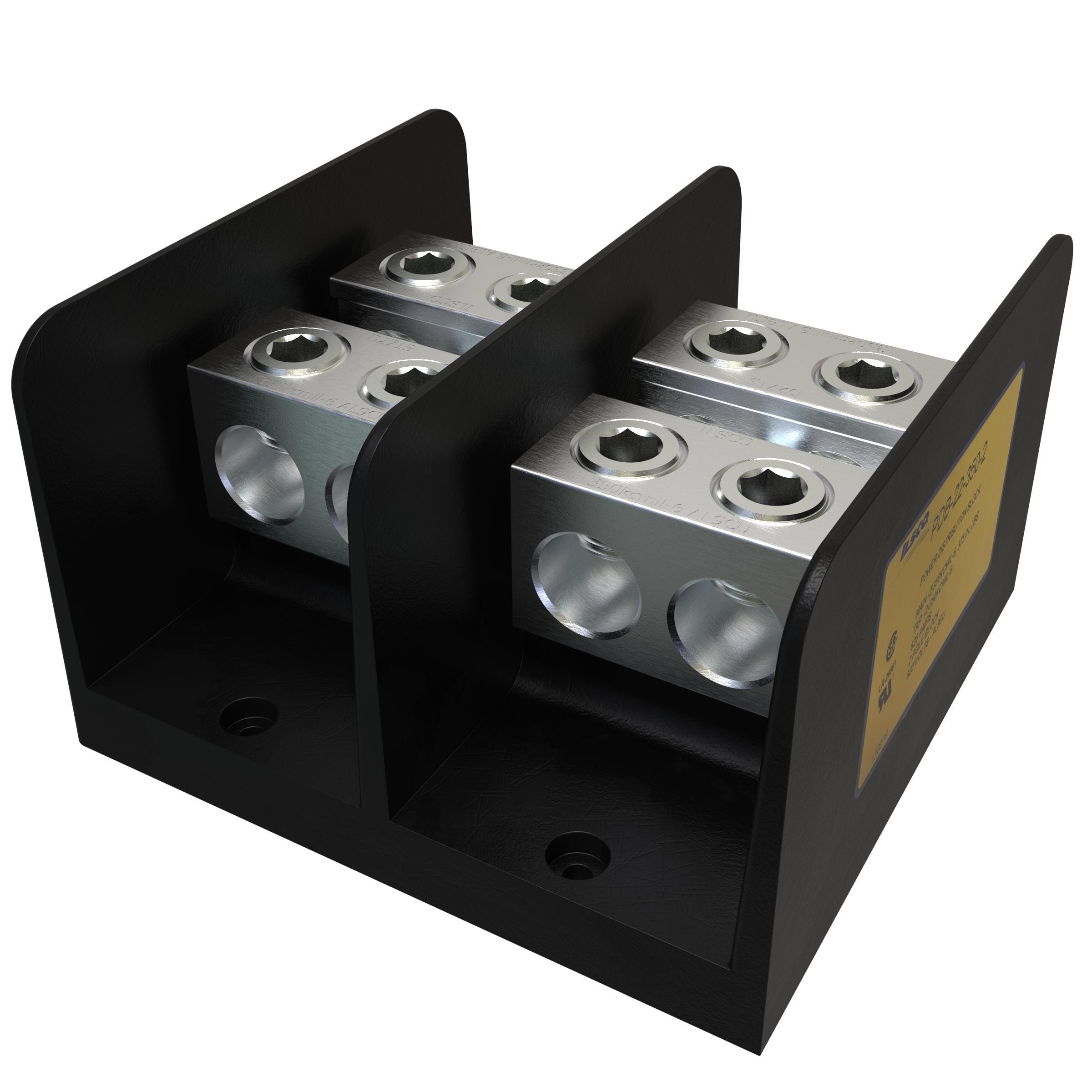ILSCO® PDB-22-350-2 Multi-Pole Distribution Blocks