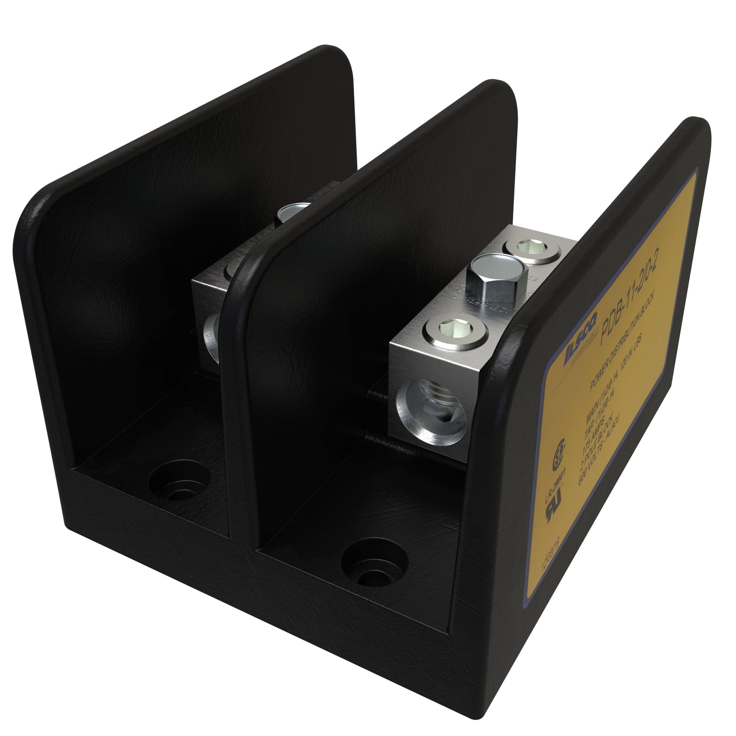 ILSCO® PDB-11-2/0-2 Multi-Pole Distribution Blocks