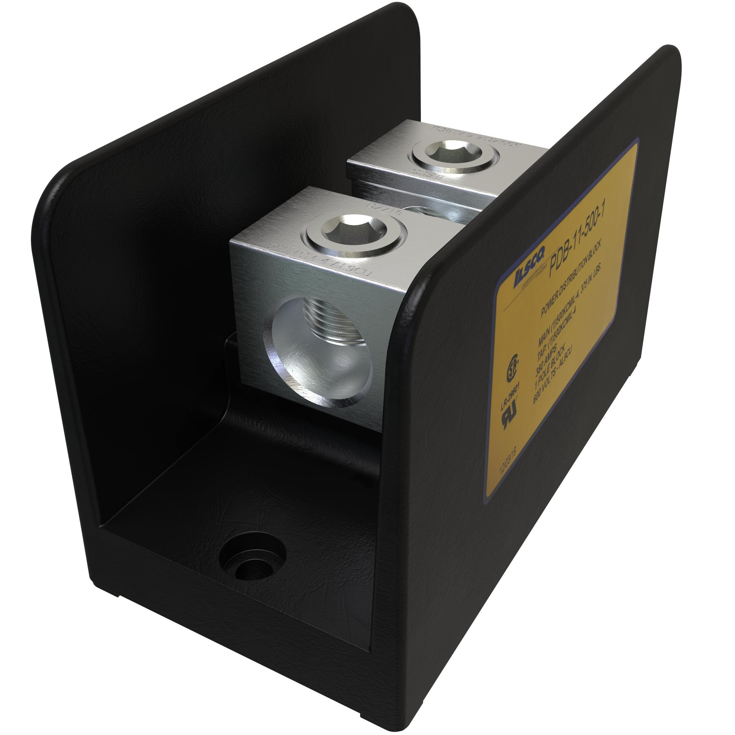 ILSCO® PDB-11-500-1 Single Pole Distribution Blocks
