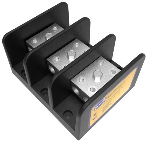 ILSCO® PDB-22-2/0-3 Multi-Pole Distribution Blocks