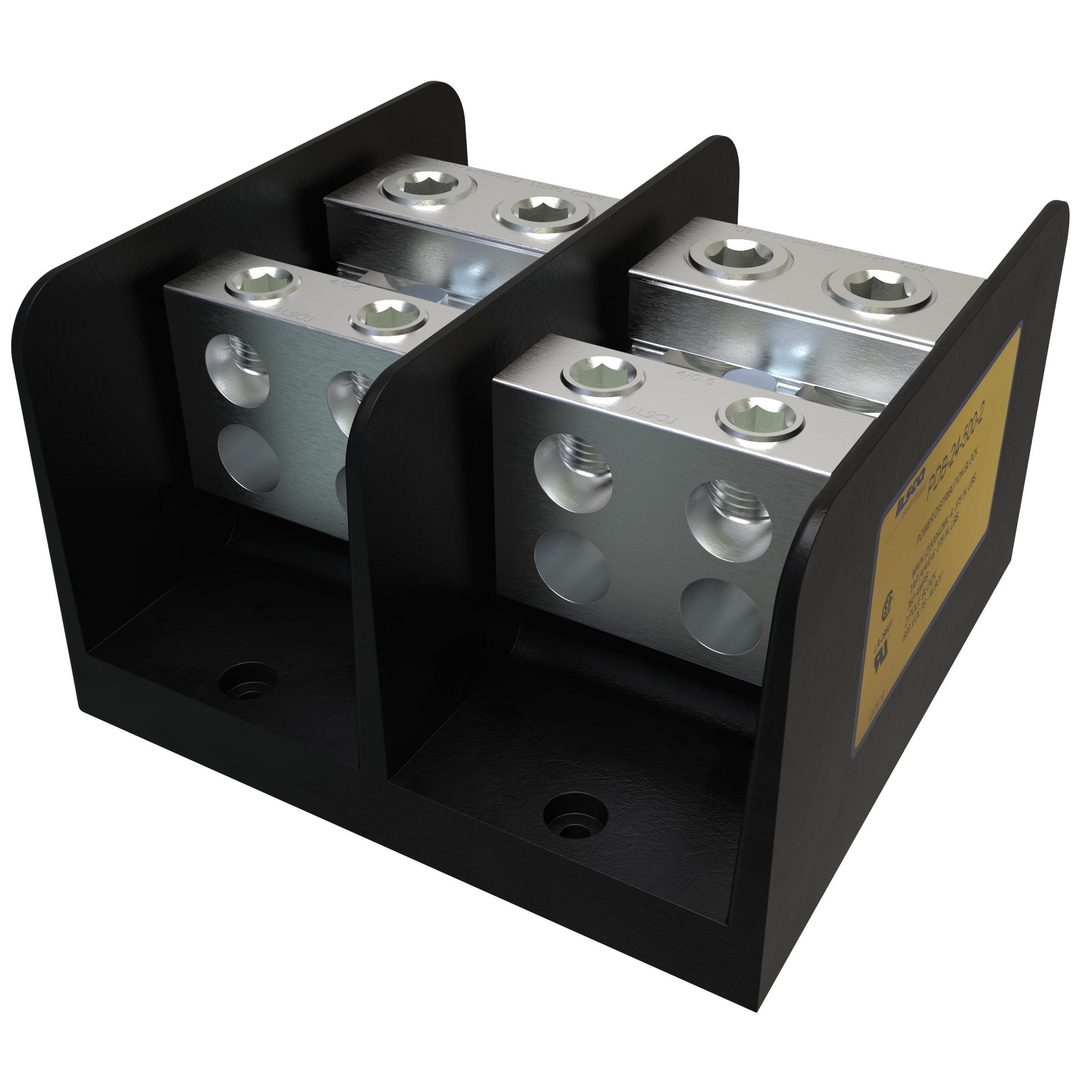 ILSCO® PDB-24-500-2 Multi-Pole Distribution Blocks