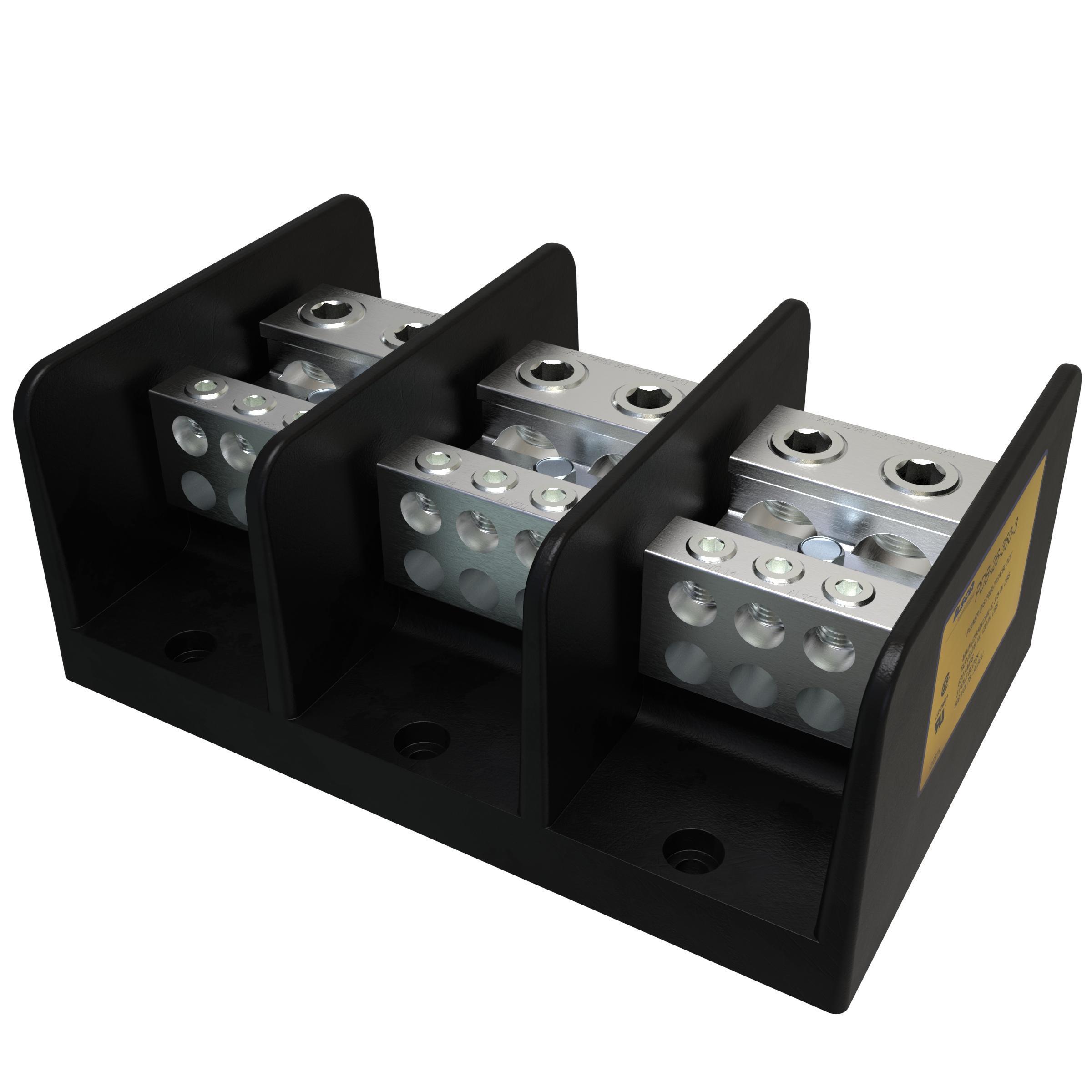 ILSCO® PDB-26-350-3 Multi-Pole Distribution Blocks