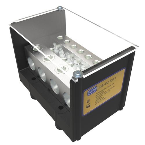 ILSCO® PDB-412-500-1 Single Pole Distribution Blocks