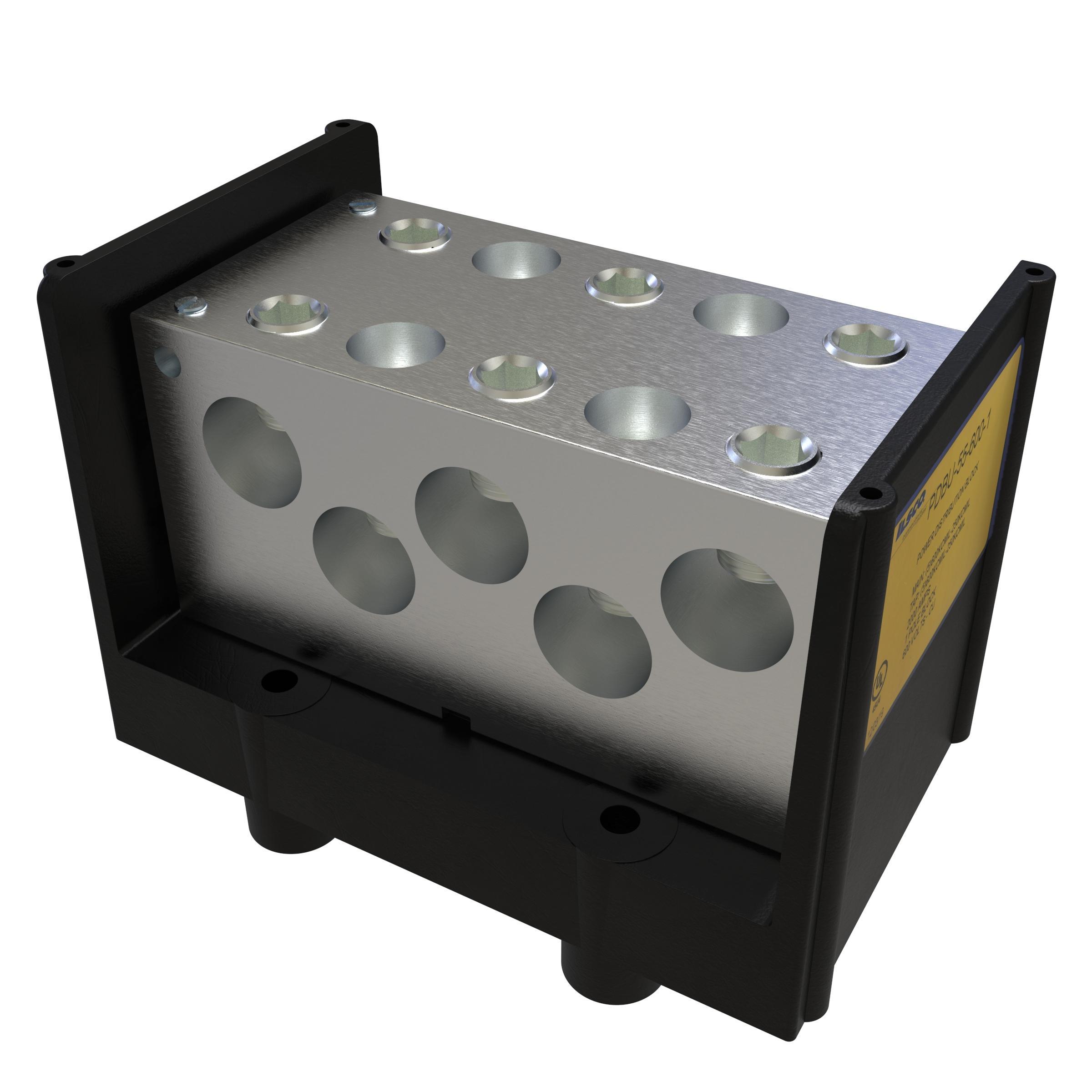 ILSCO® PDBU-55-600-1 Single Pole Distribution Blocks