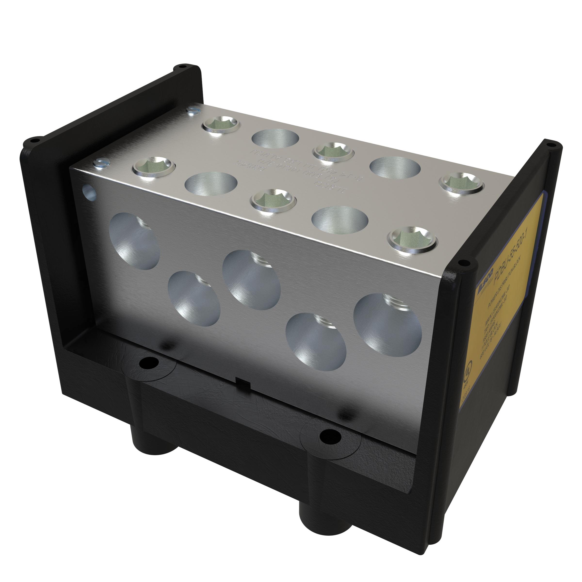 ILSCO® PDBU-55-500-1 Single Pole Distribution Blocks