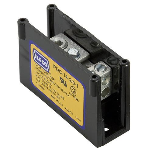 ILSCO® PDC-14-2/0-1 Single Pole Distribution Blocks