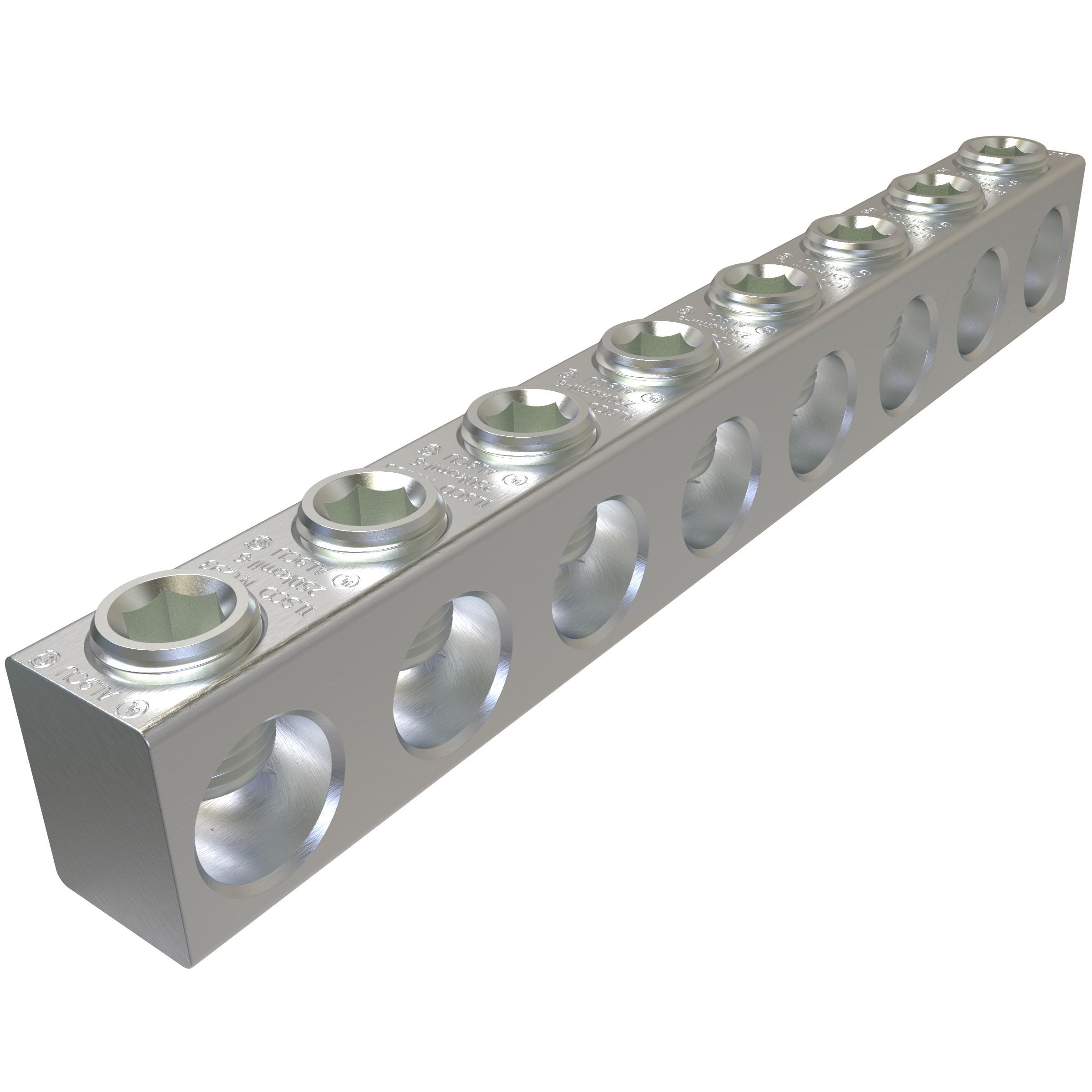 ILSCO® PED-8-4/0-Z Mechanical Multiple Cable Taps