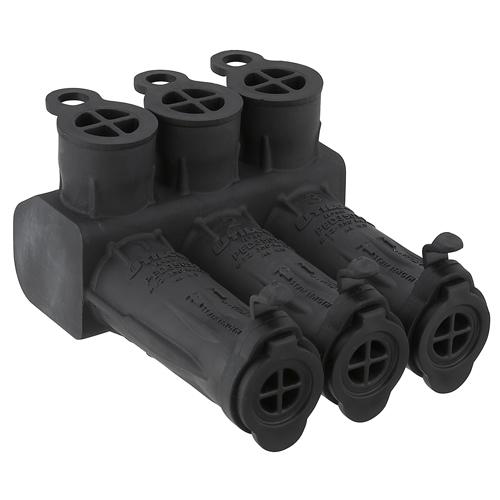 ILSCO® PED3-350SS-DB Mechanical Multiple Cable Taps