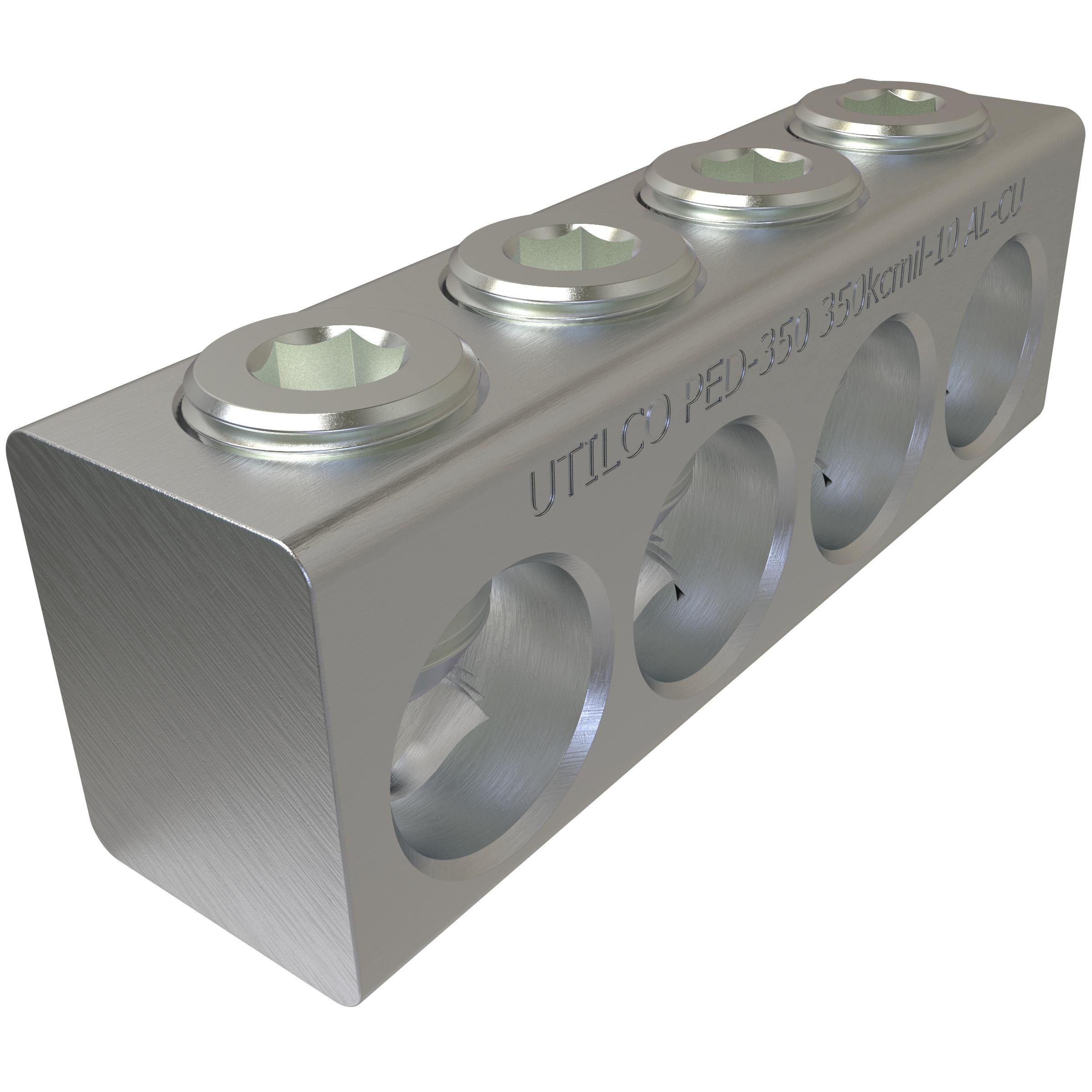 ILSCO® PED-4-350-X Mechanical Multiple Cable Taps