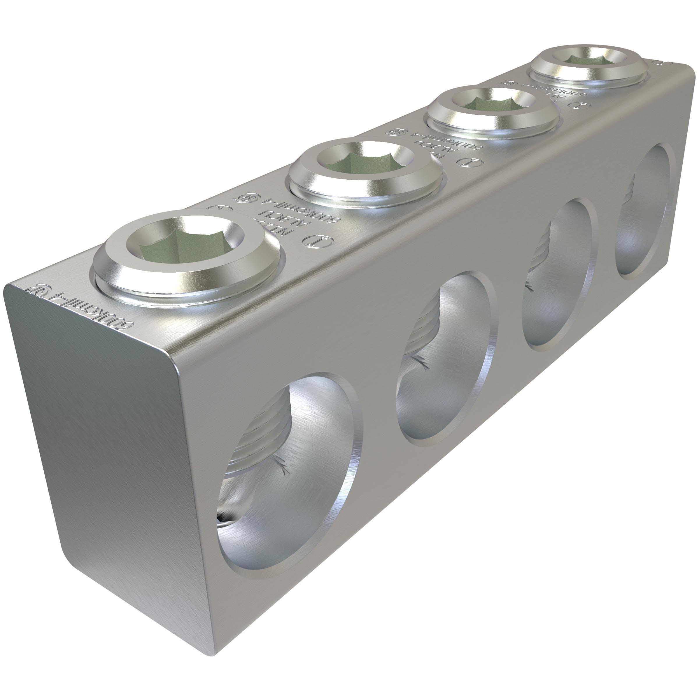 ILSCO® PED-4-600-Z Mechanical Multiple Cable Taps