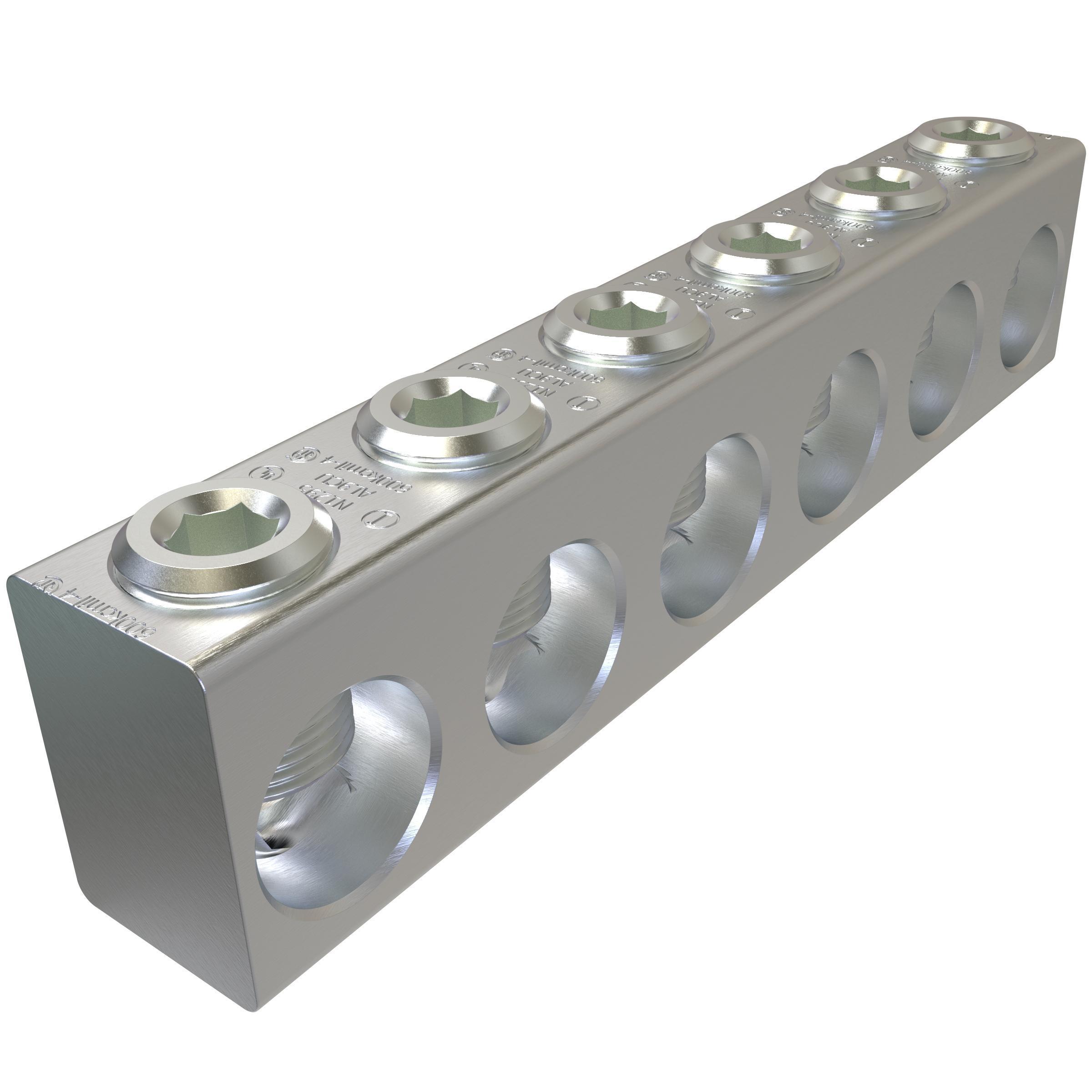 ILSCO® PED-6-600-Z Mechanical Multiple Cable Taps