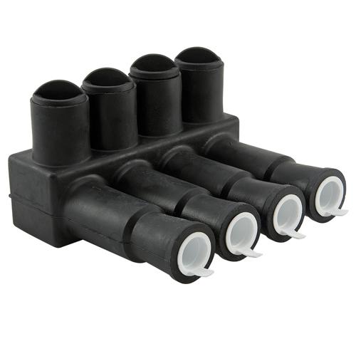 ILSCO® PED-6-750-SS-Z Mechanical Multiple Cable Taps