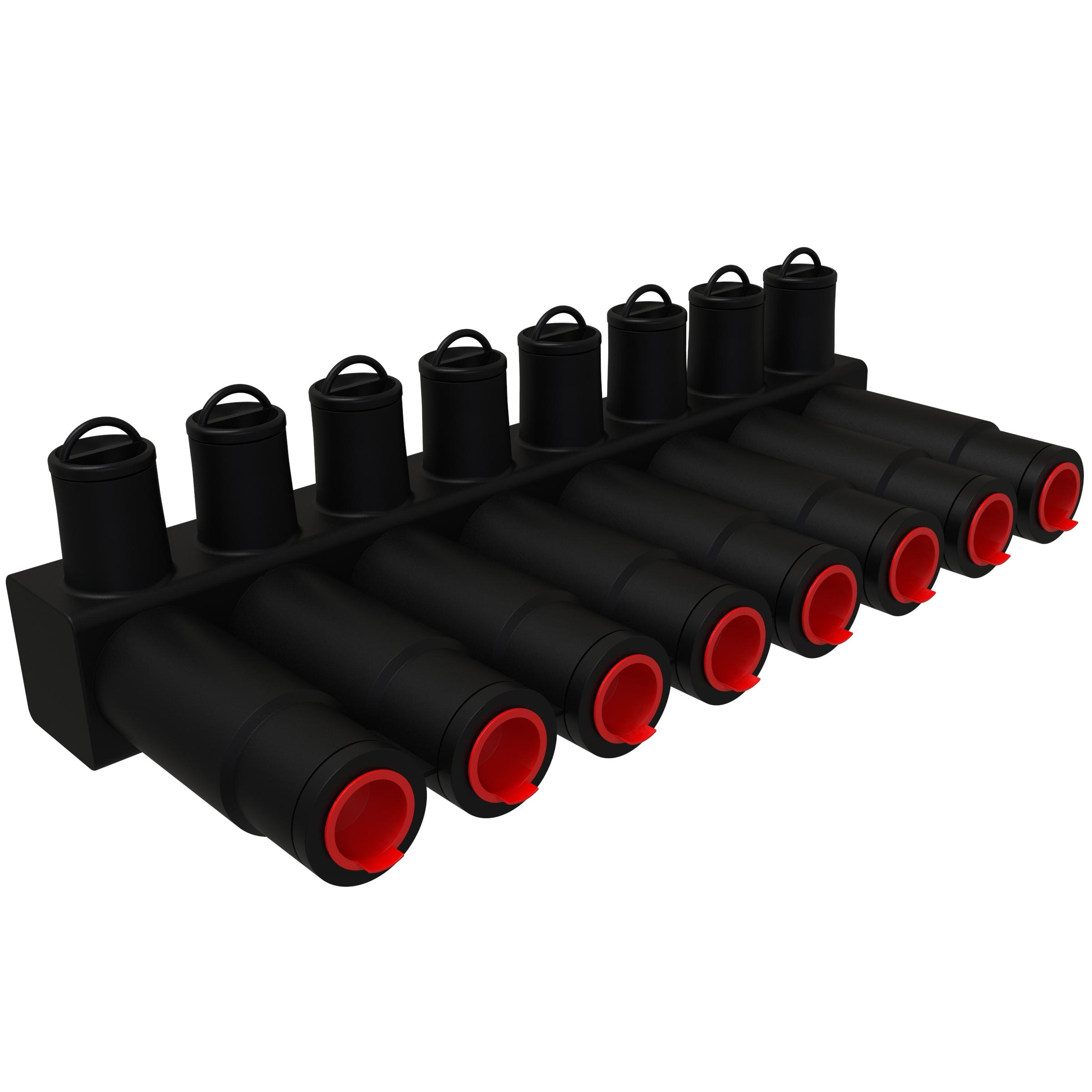 ILSCO® PED-8-500-SS-Z Mechanical Multiple Cable Taps