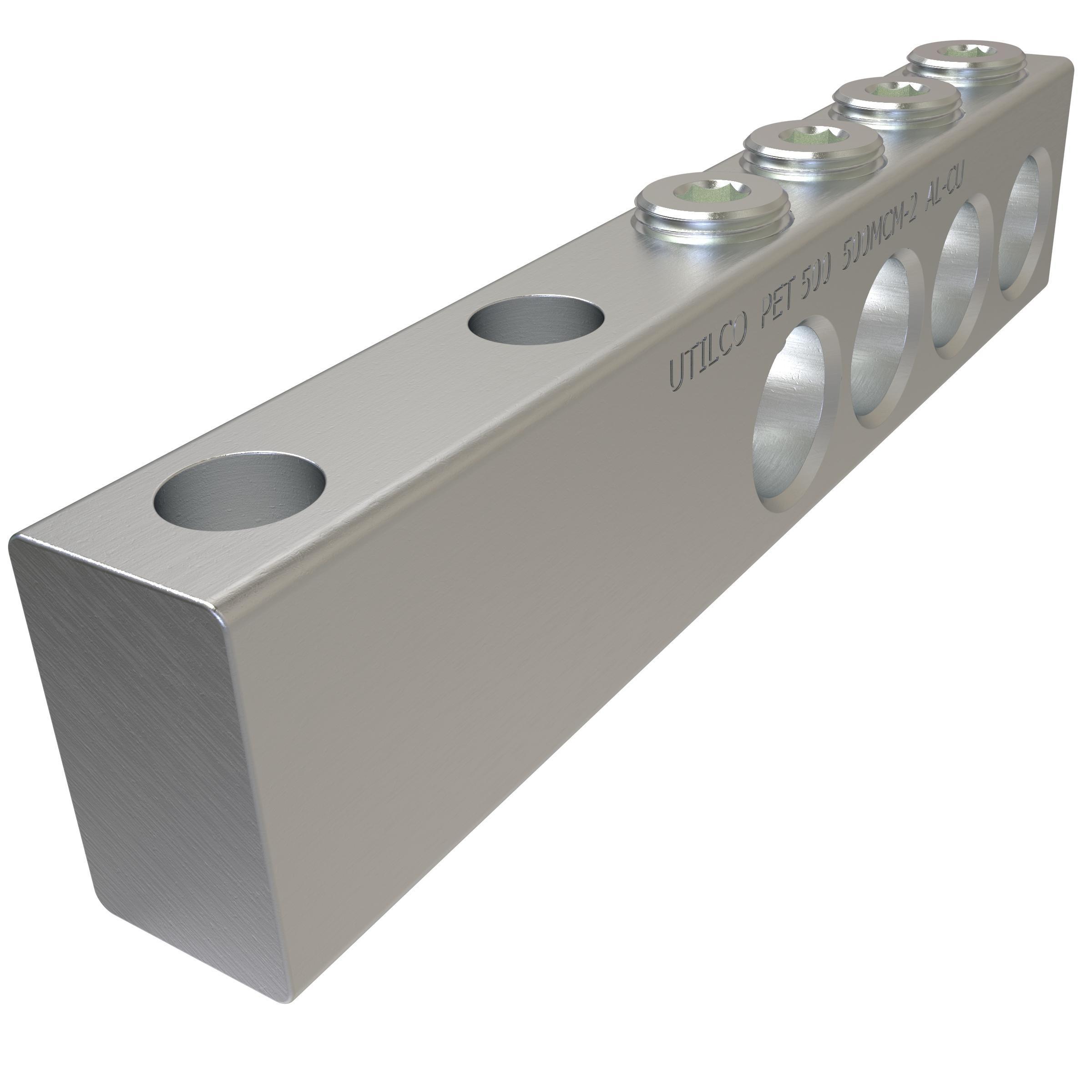 ILSCO® PET-4-500-Z Spade Mount Terminal Lugs