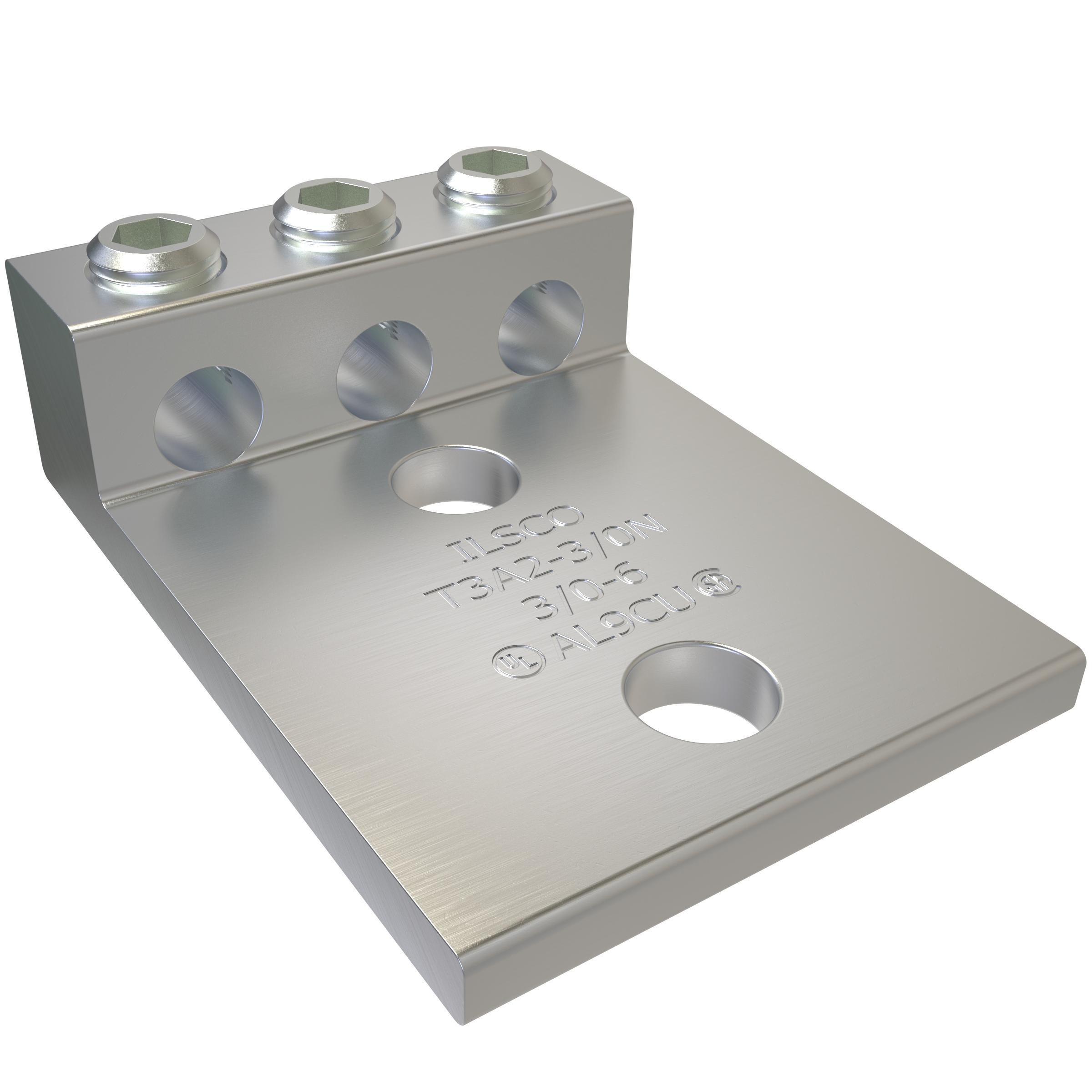 ILSCO® T3A2-3/0N Mechanical Terminal Lugs