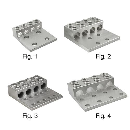 ILSCO® T4A4-800N Mechanical Terminal Lugs