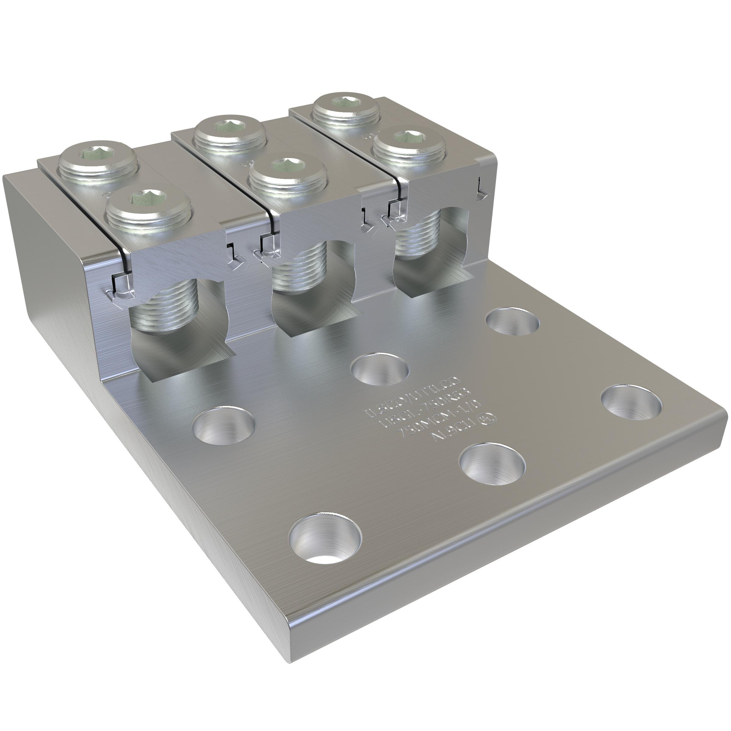 ILSCO® USGL-750R63 Spade Mount Terminal Lugs