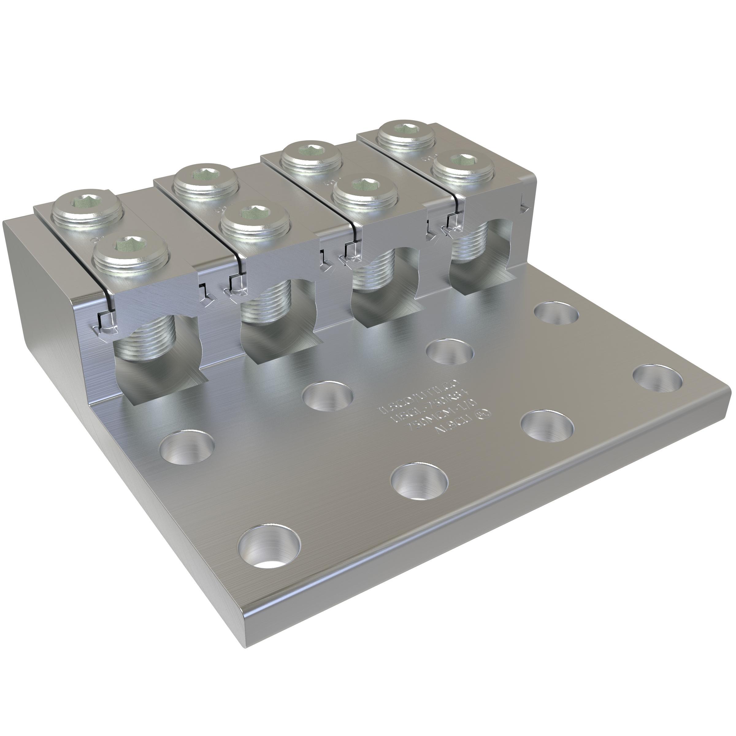 ILSCO® USGL-750R84 Spade Mount Terminal Lugs