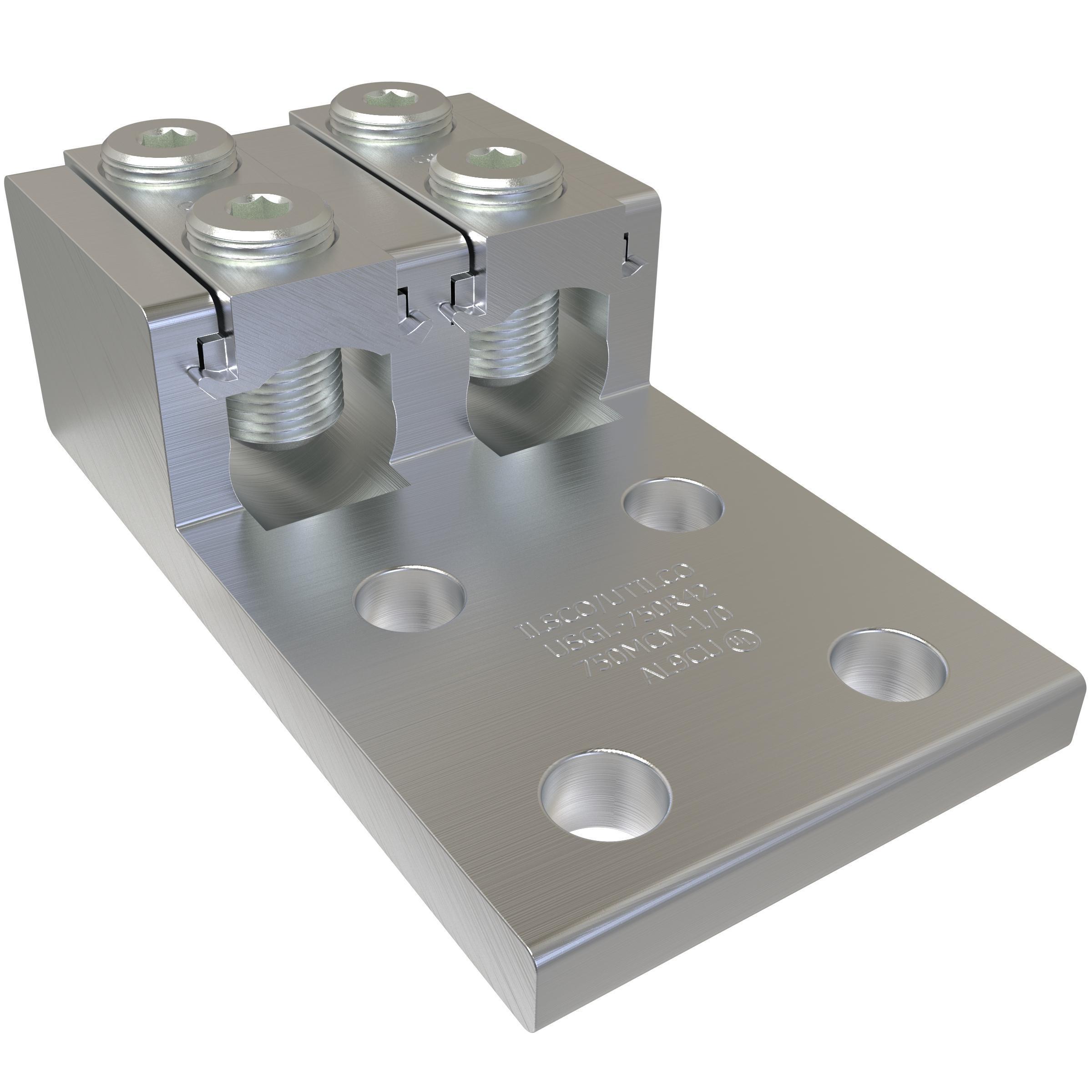 ILSCO® USGL-750R42 Spade Mount Terminal Lugs