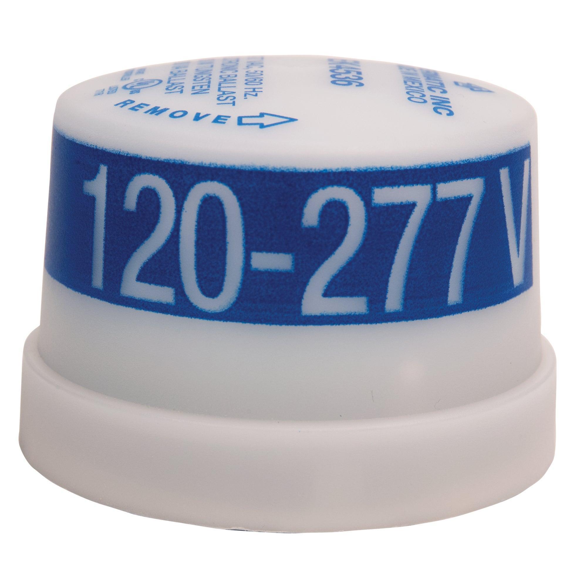 Intermatic® EK4536 Side Turn-Lock Photocontrol, 105 to 305 V AC, 1800 VA Tungsten, 1000 W Ballast, Fixture Mount, Polypropylene