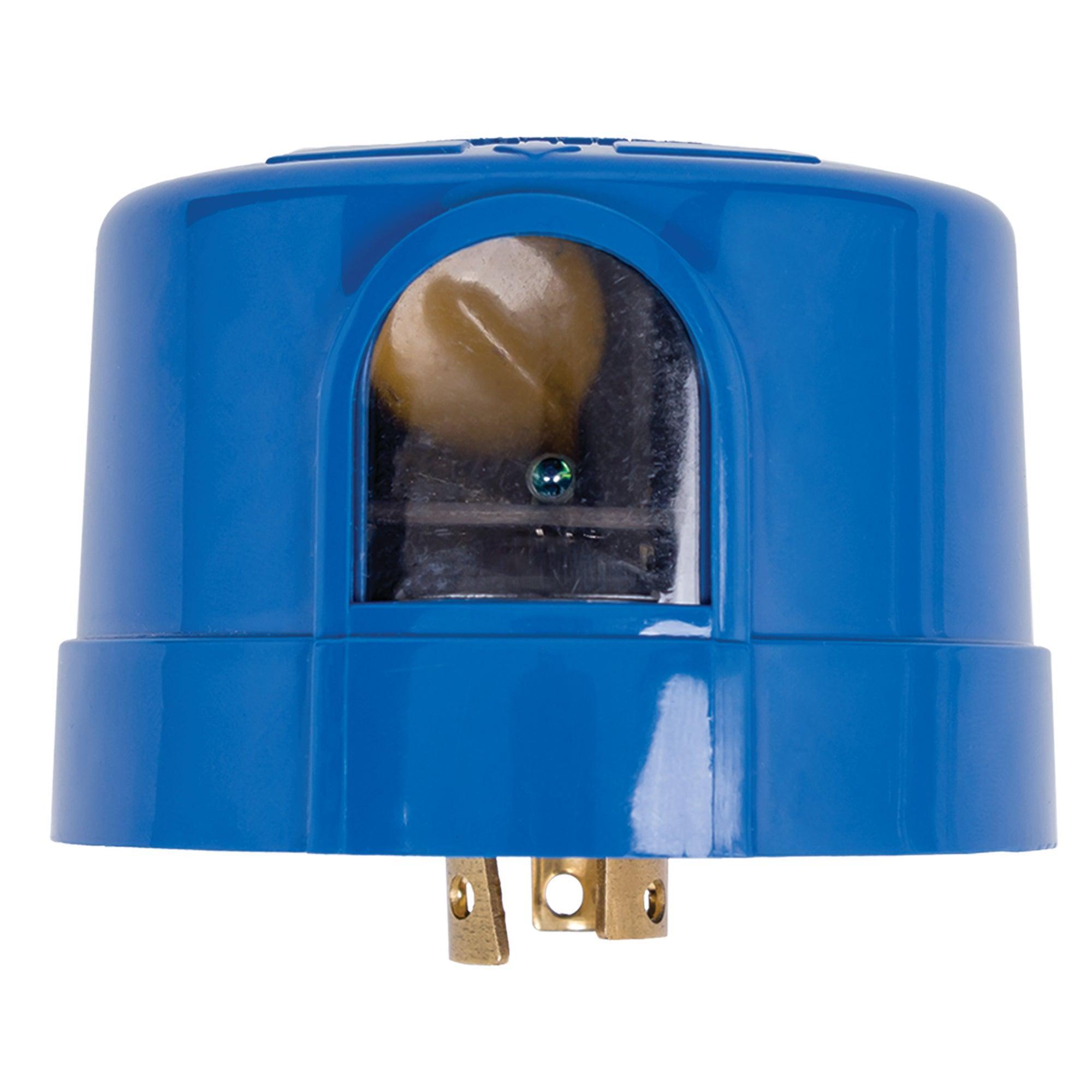 Intermatic® ELC4536 Locking Electronic Photocontrol, 105 to 305 V AC, 1000 W Tungsten, 1800 VA Ballast, Fixture Mount, Plastic