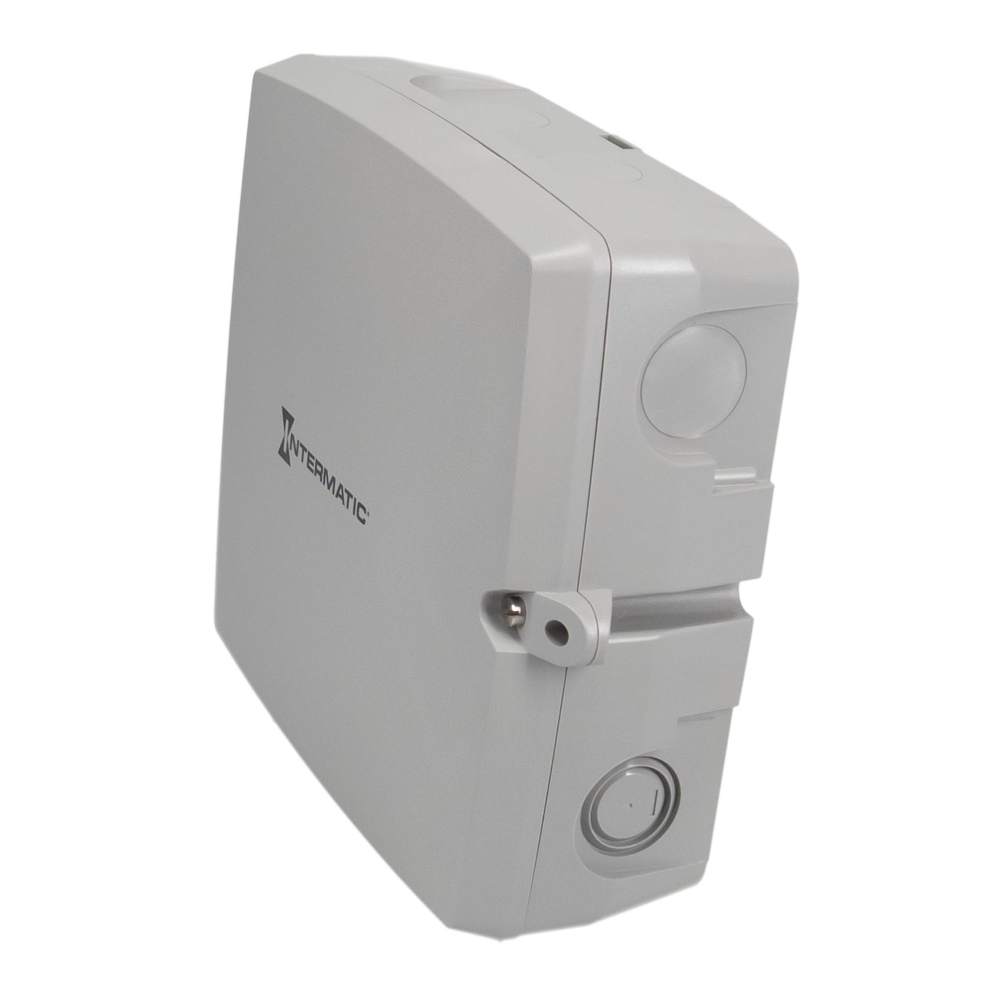 Intermatic® ETW3CP 3-Circuit Programmable Smart Wi-Fi Timer, 120 to 277 V AC, 1/2 hp, 1 Form A/1 Form B SPST Contact