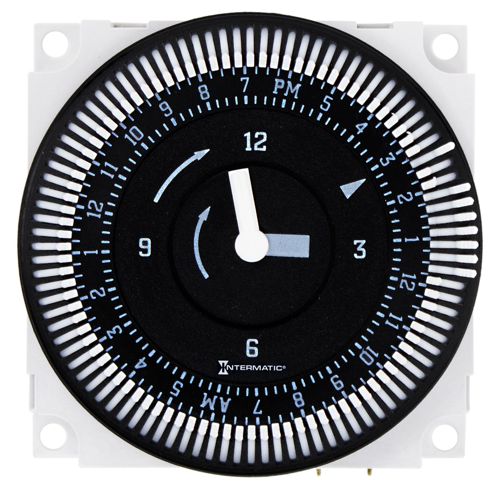 Intermatic® FM1QTUZ-24U FM1, 15 min to 24 hr Setting, 12 to 24 V AC/DC, 1 hp, 2 hp, 1CO 1 Form C SPDT Contact, 1 Poles