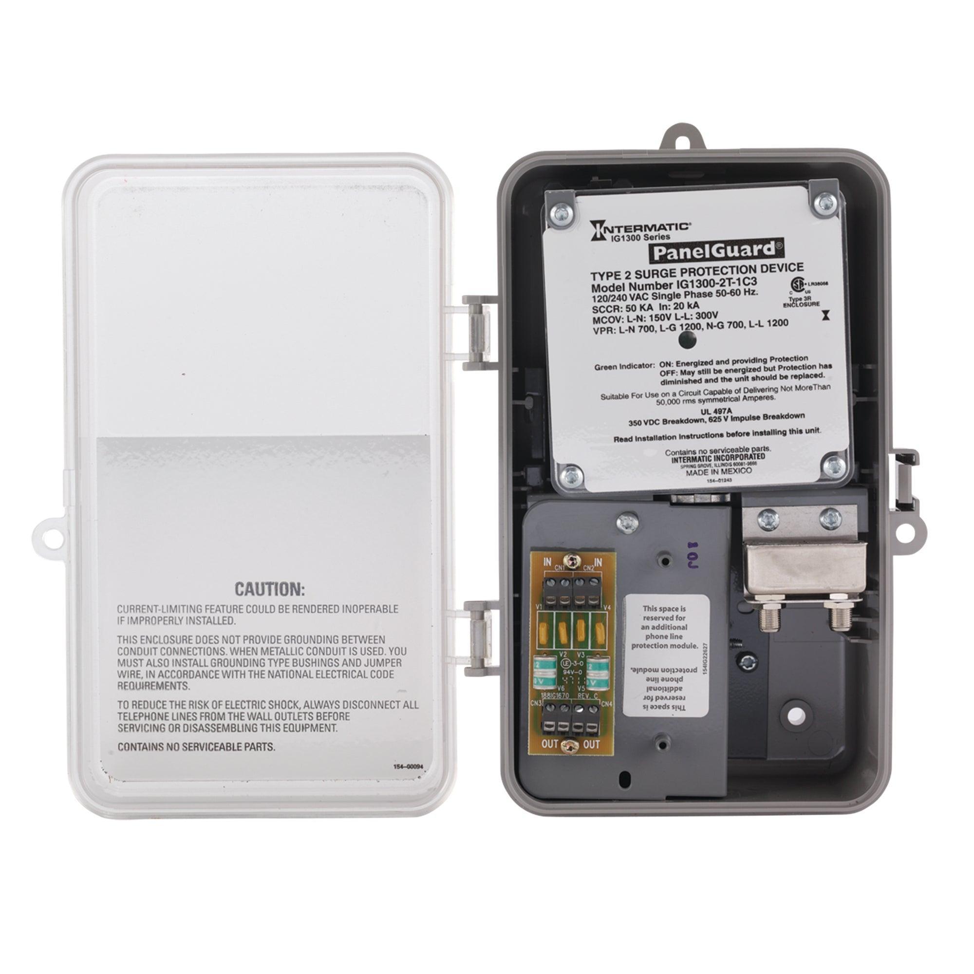 Intermatic® IG1300-2T-1C3 AC Surge Protective Devices