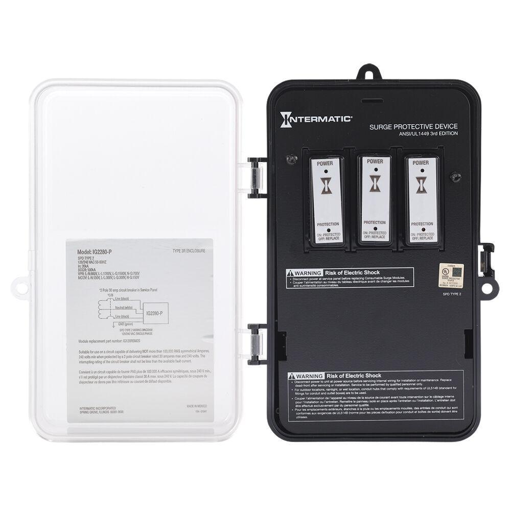Intermatic® IG2280-P AC Surge Protective Devices