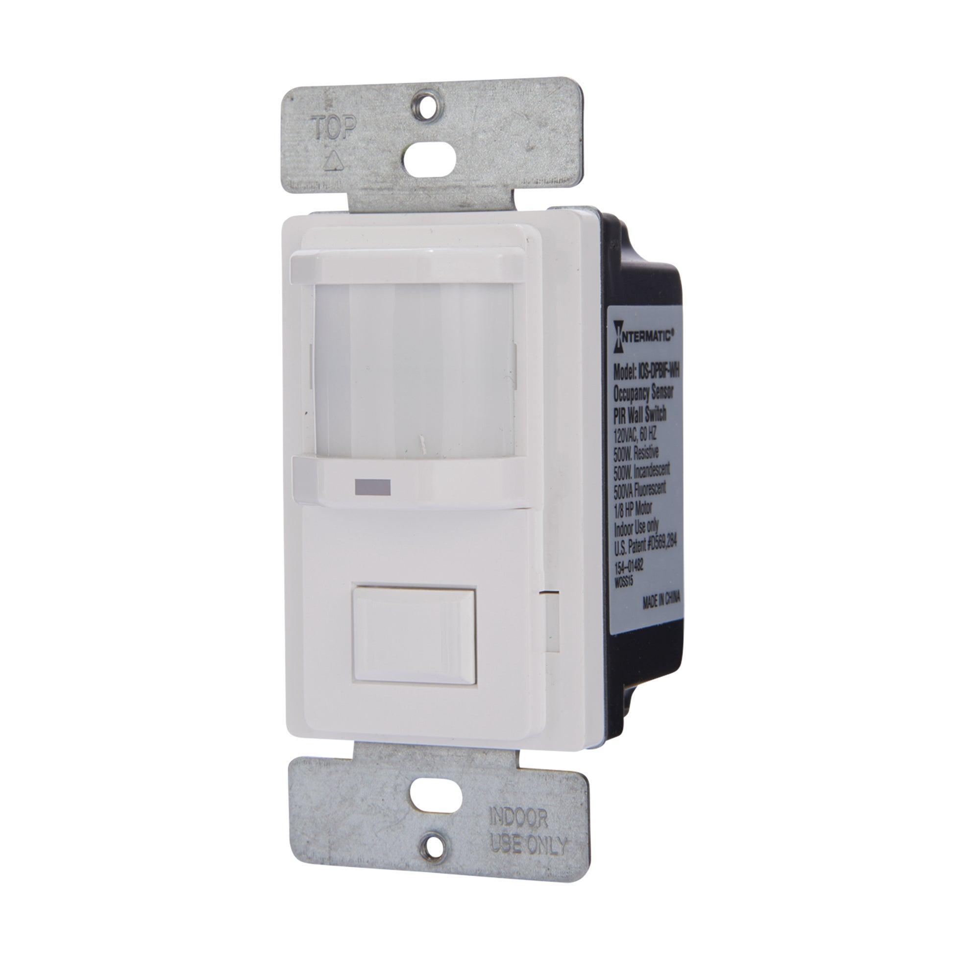 Intermatic® IOS-DPBIF-WH Wall Mount Occupancy Sensors