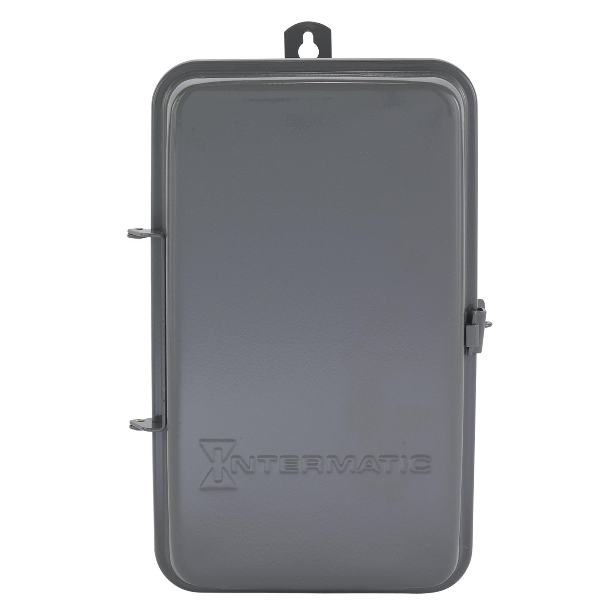 Intermatic® T1871BR T1800 Mechanical Timer Switch, 24 hr Setting, 125 V AC, 5 hp, 2NO-2NC 2 Form C DPDT Contact, 2 Poles