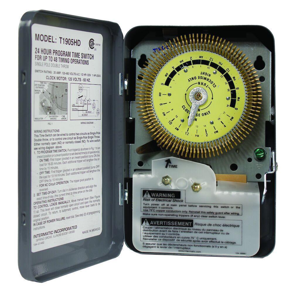 Intermatic® T1905HD Mechanical Timers