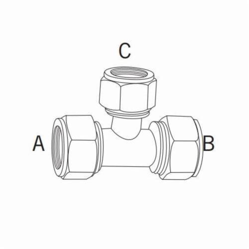 IPEX® 438016 Pneumatic Tees