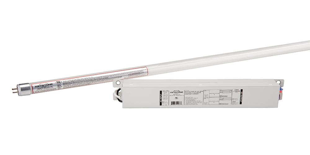 Keystone Technologies KTLD-2LT5HE-UV-12C-VDIM-CP Emergency Battery Backup, 120 to 277 V AC Input, 9.50 in L x 1.33 in W