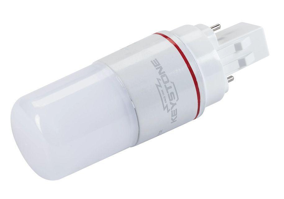 Keystone Technologies KT-LED62P-O-835-D 800 Direct Drive Replacement Lamp, 6 W, GX23 Lamp Base, 600 Lumens