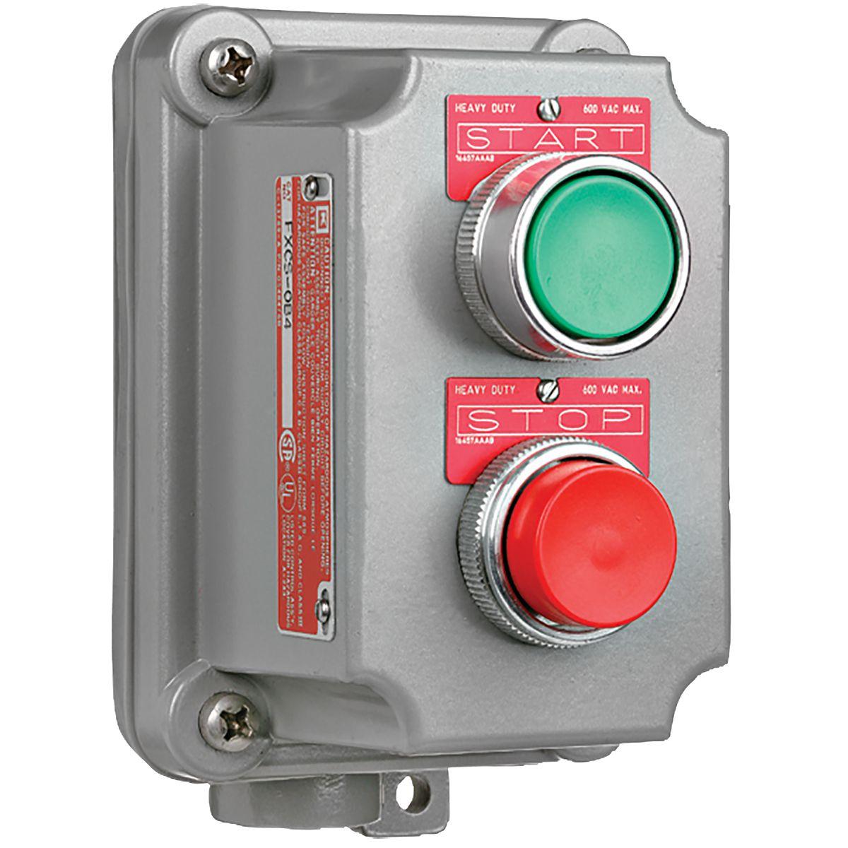 Killark® FXCS-0B4 Pushbutton Control Stations