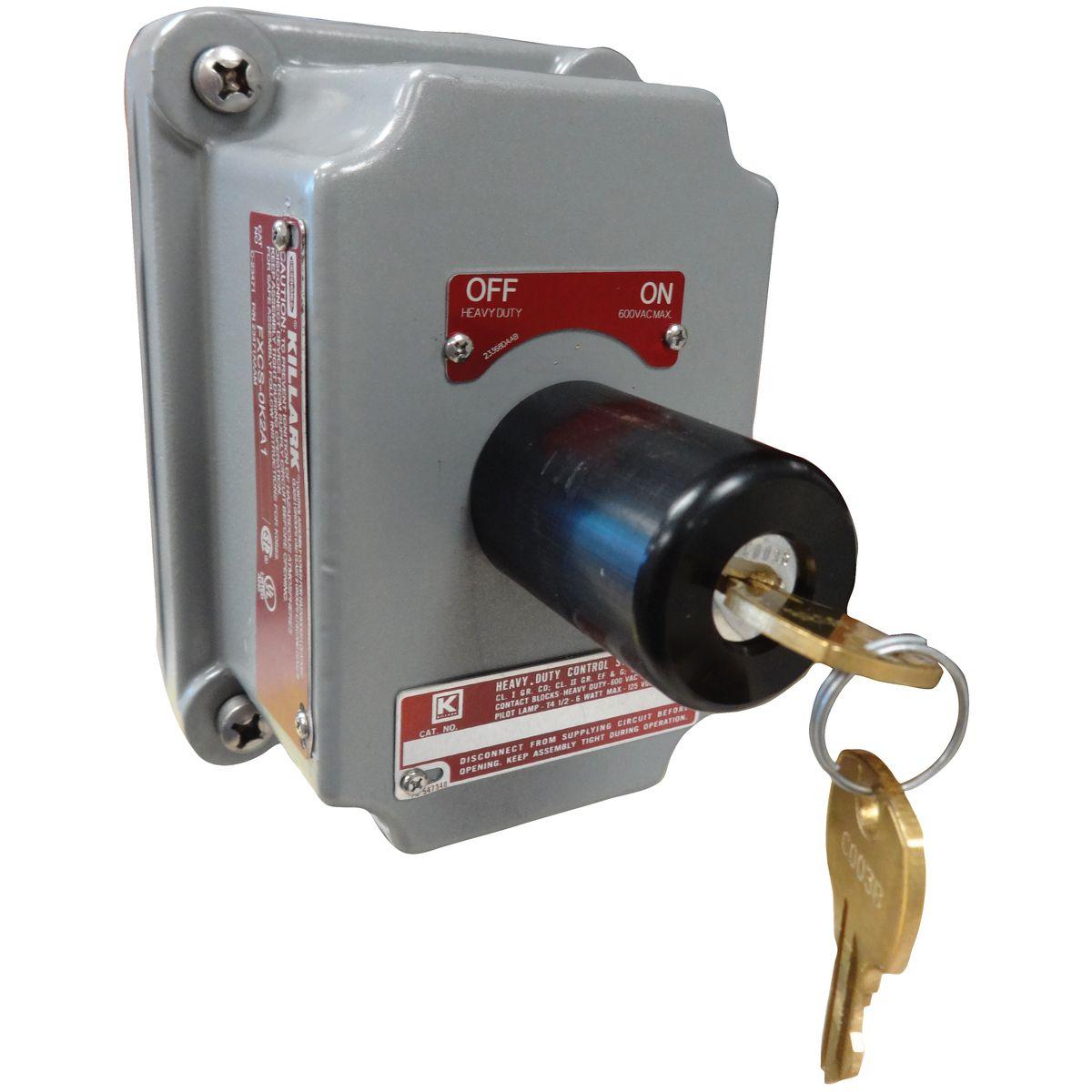 Killark® FXCS-0K2L3F22A Selector Switch Control Stations