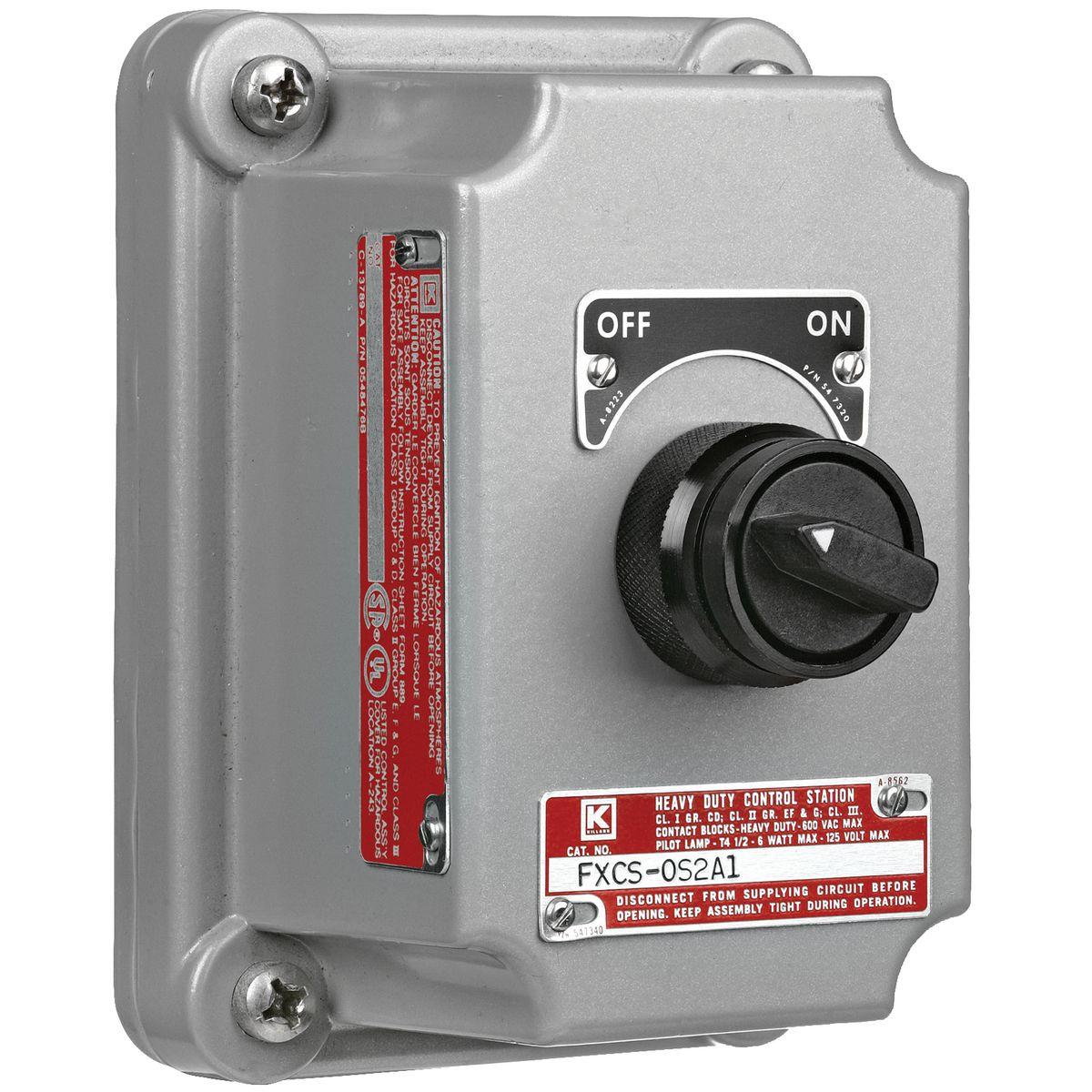 Killark® FXCS-0S2A1 Selector Switch Control Stations