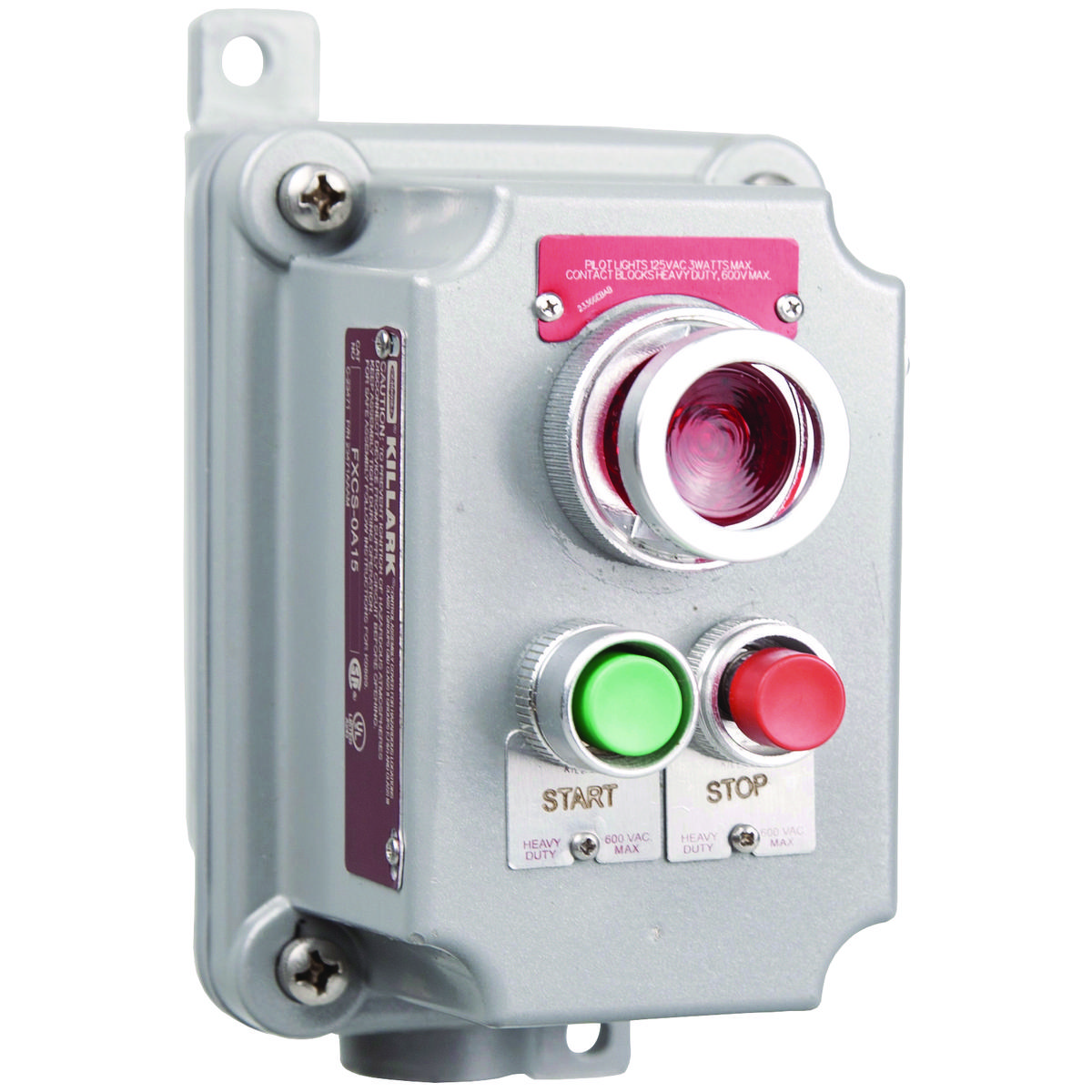 Killark® FXCS-1A15 Combo Switch & Light Control Stations