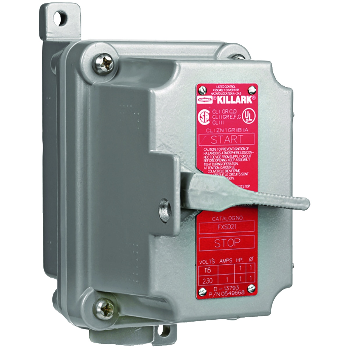 Killark® FXS-11C Explosion-Proof Control Stations