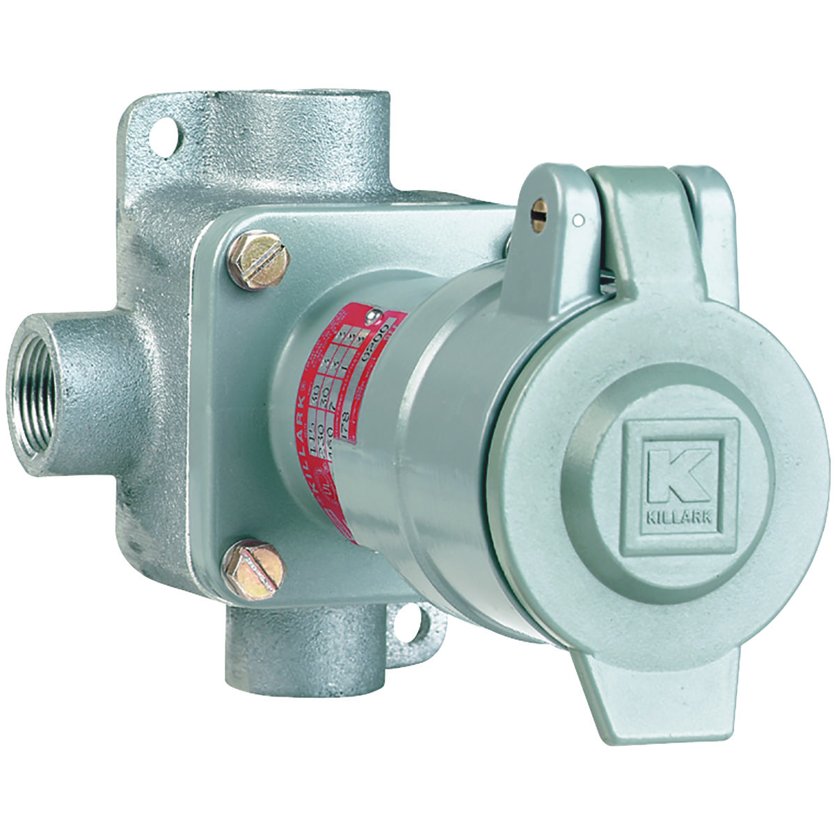 Killark® KRJX-2303 Explosion-Proof Receptacle-Box Assemblies